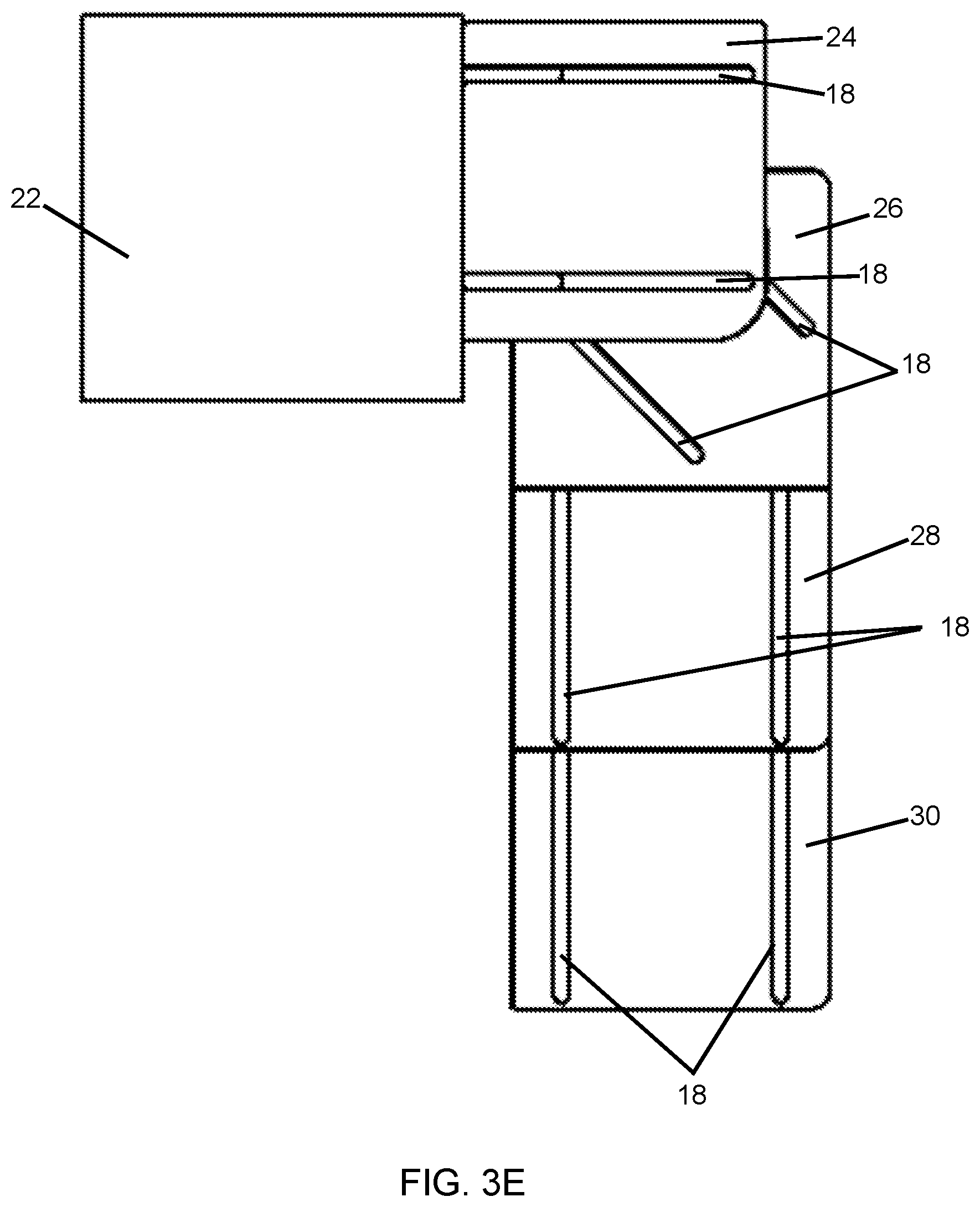 Patent US11771221 Figure 5 – Motion-controlled wall-mounted storage products