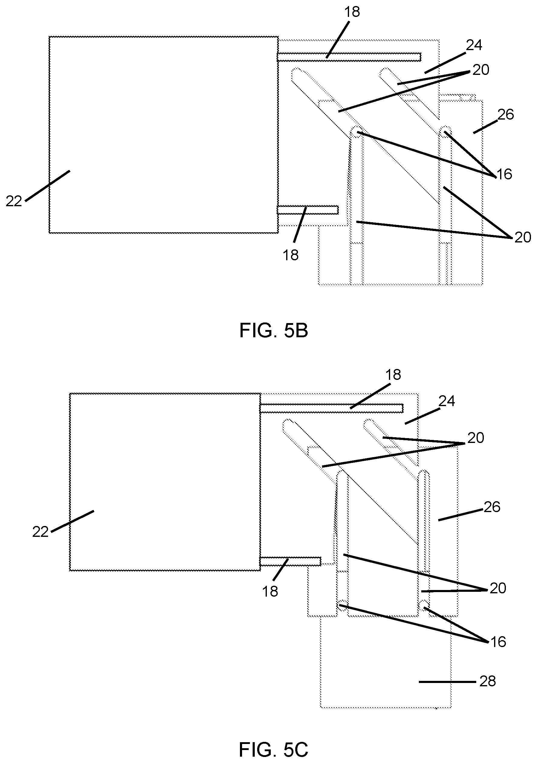 Patent US11771221 Figure 7 – Motion-controlled wall-mounted storage products