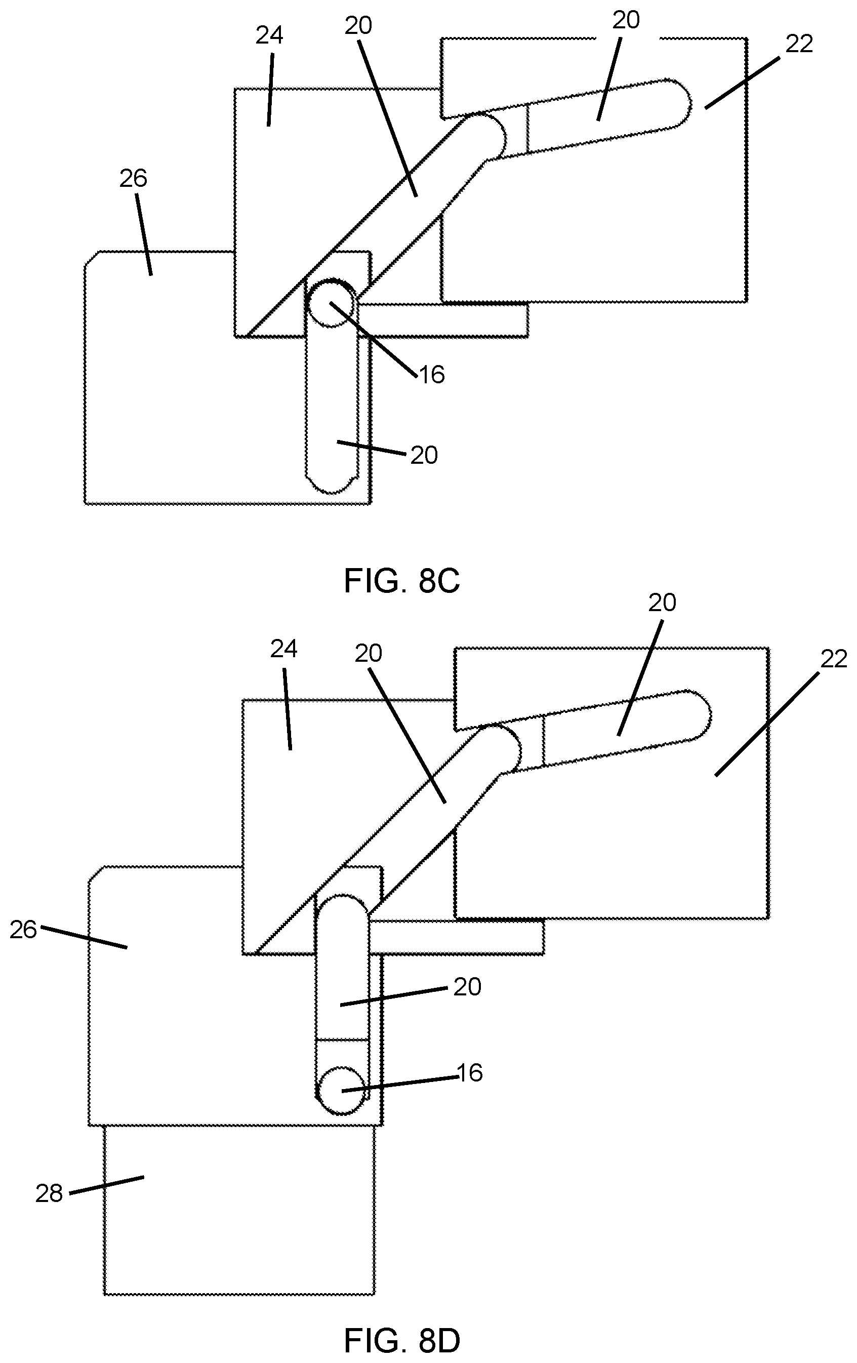 Patent US11771221 Figure 12 – Motion-controlled wall-mounted storage products
