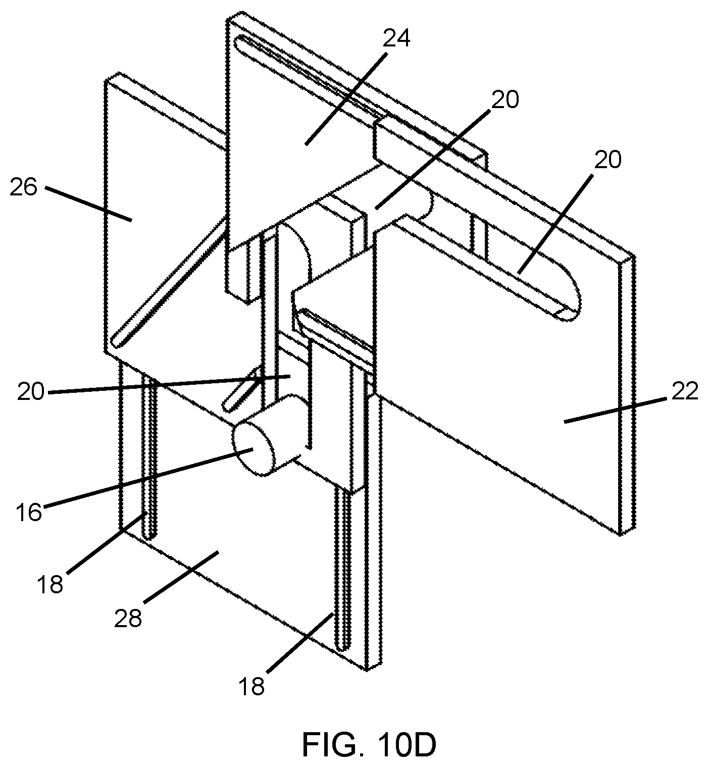 Patent US11771221 Figure 18 – Motion-controlled wall-mounted storage products