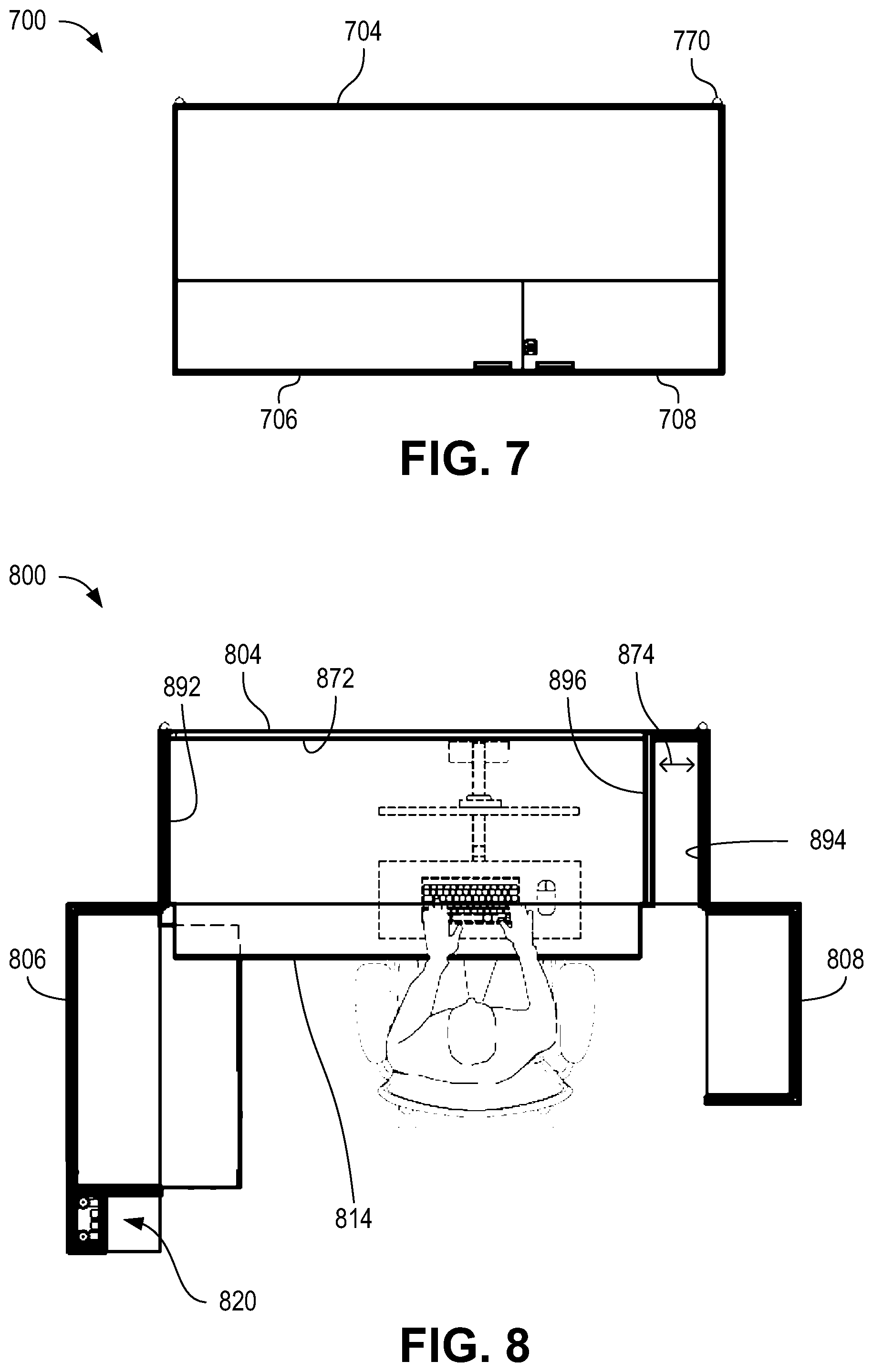Patent US11771223 Figure 7 – Deployable screen system