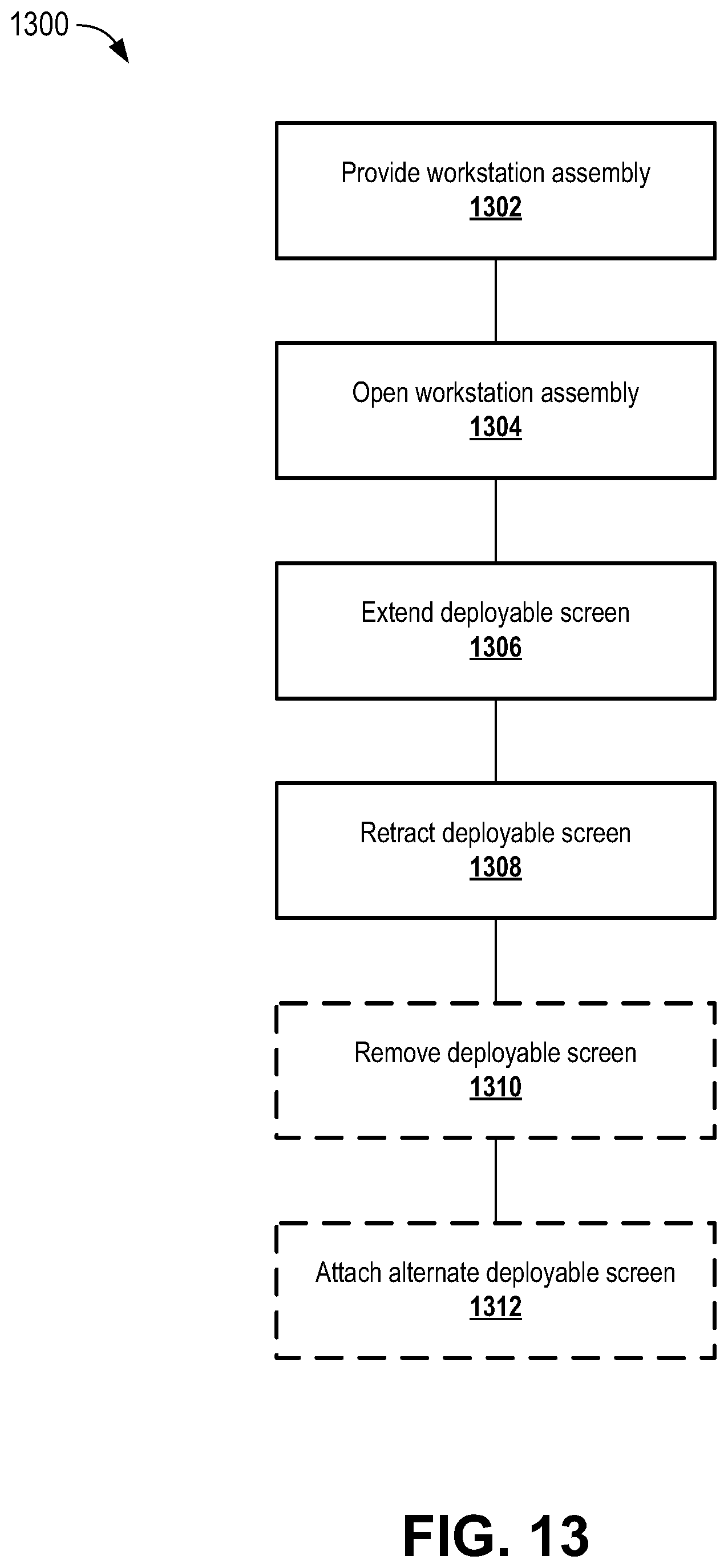 Patent US11771223 Figure 12 – Deployable screen system