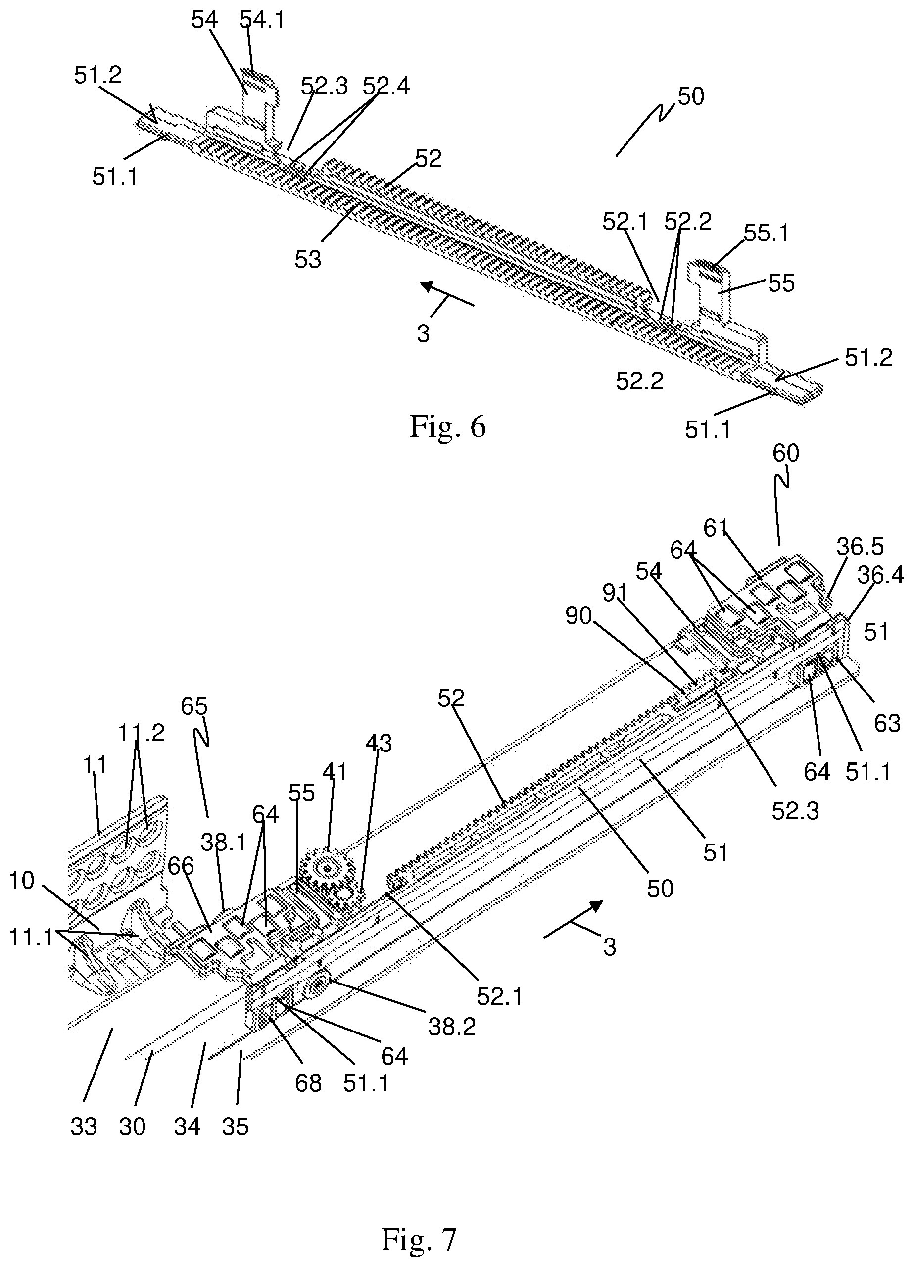 Patent US11771224 Figure 4 – Drawer extraction guide