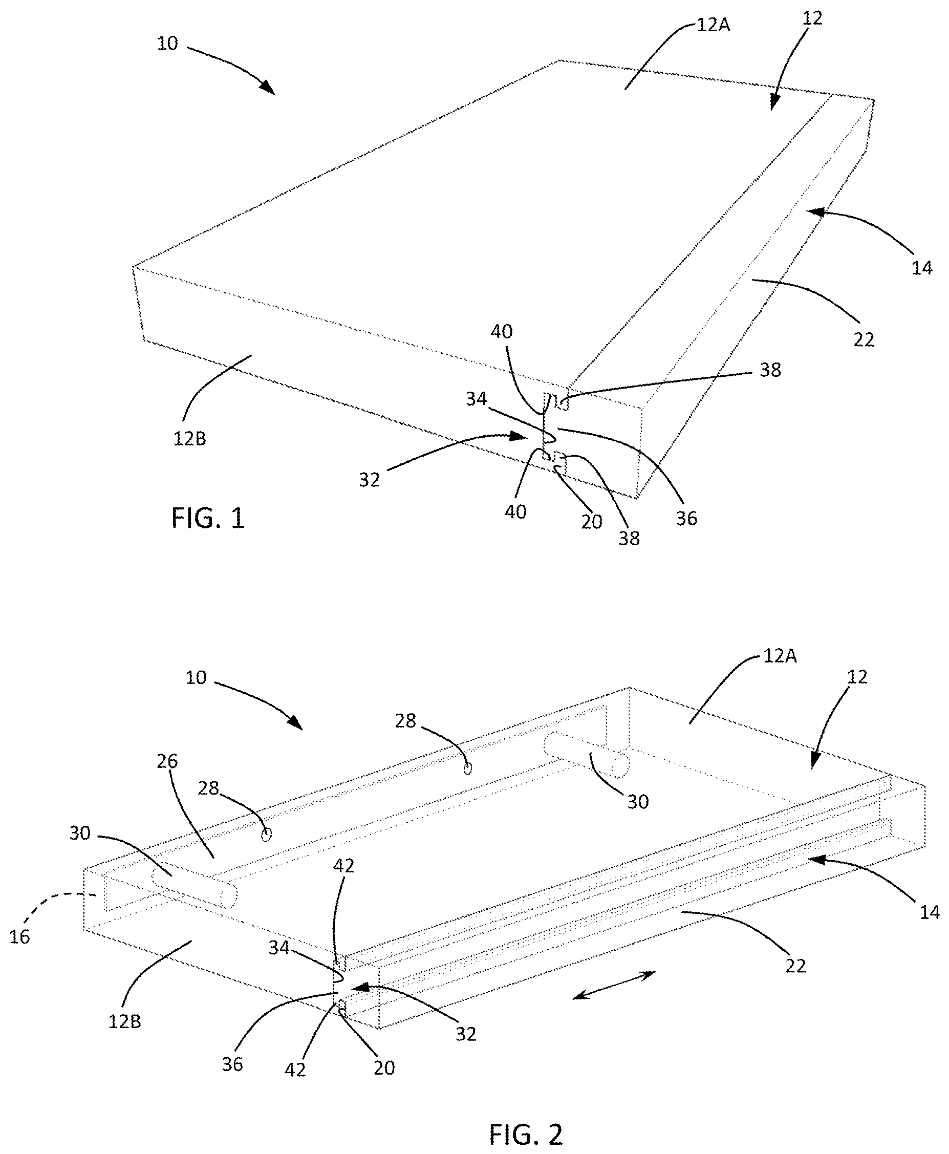 Patent US11771225 Figure 1 – Articles with one or more viewable objects therein