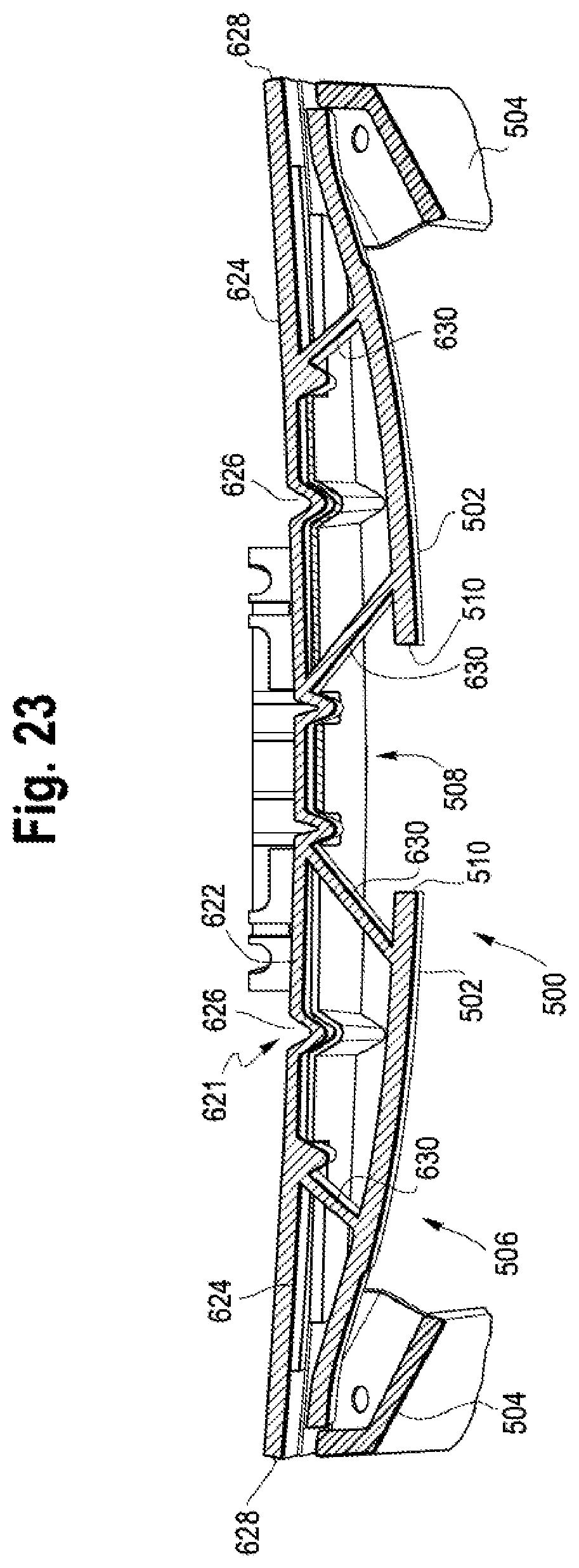 Patent US11771227 Figure 19 – Compliant seating structure