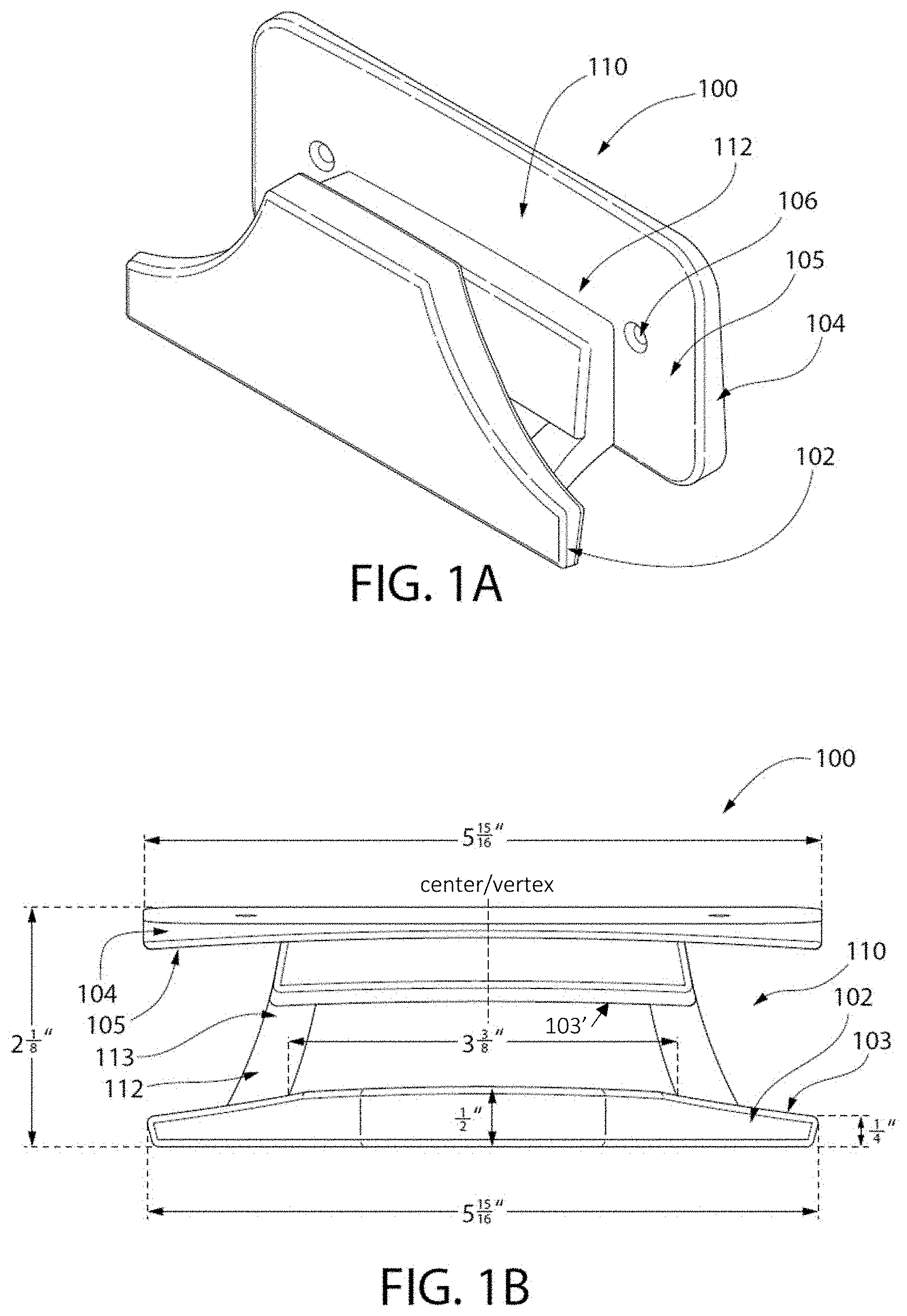 Patent US11771228 Figure 1 – Universal back of chair hanger