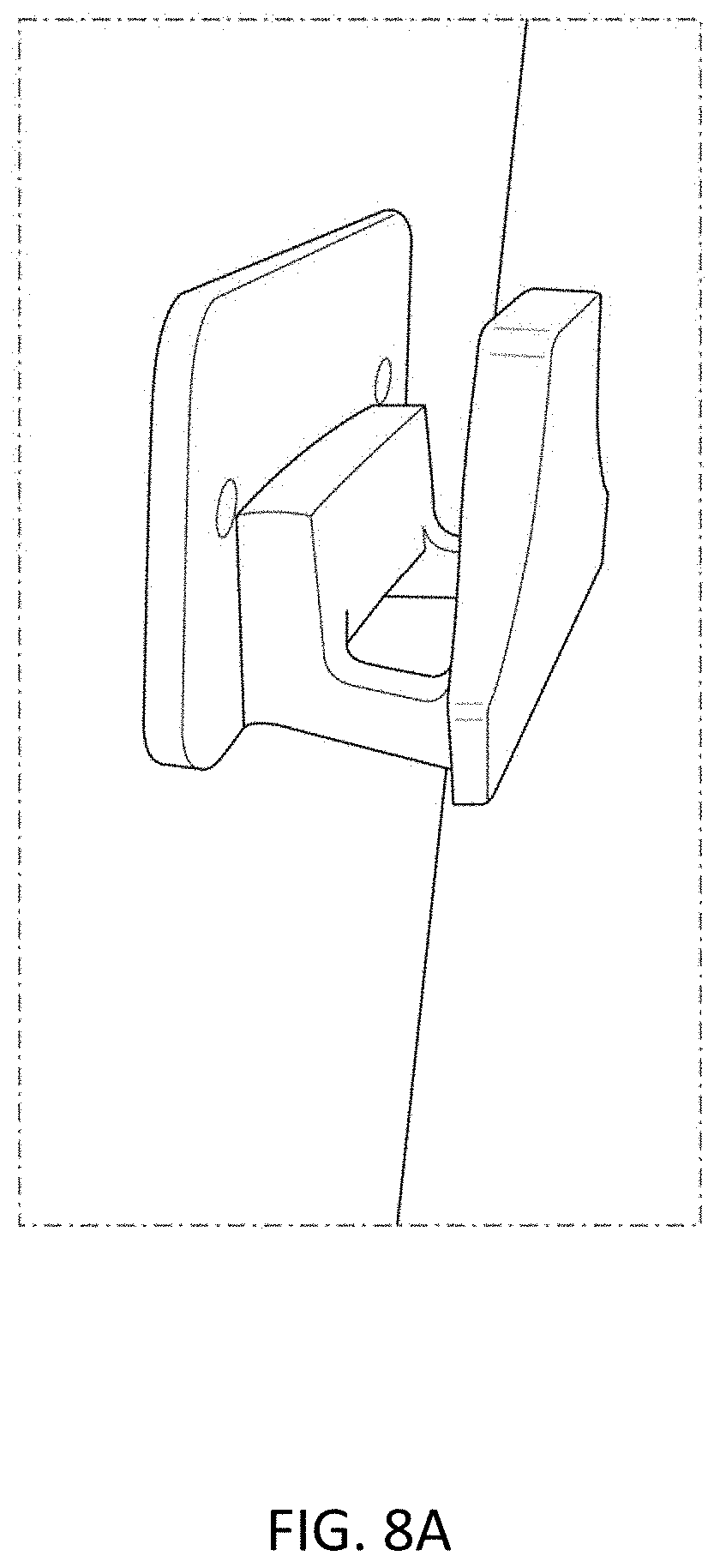 Patent US11771228 Figure 10 – Universal back of chair hanger