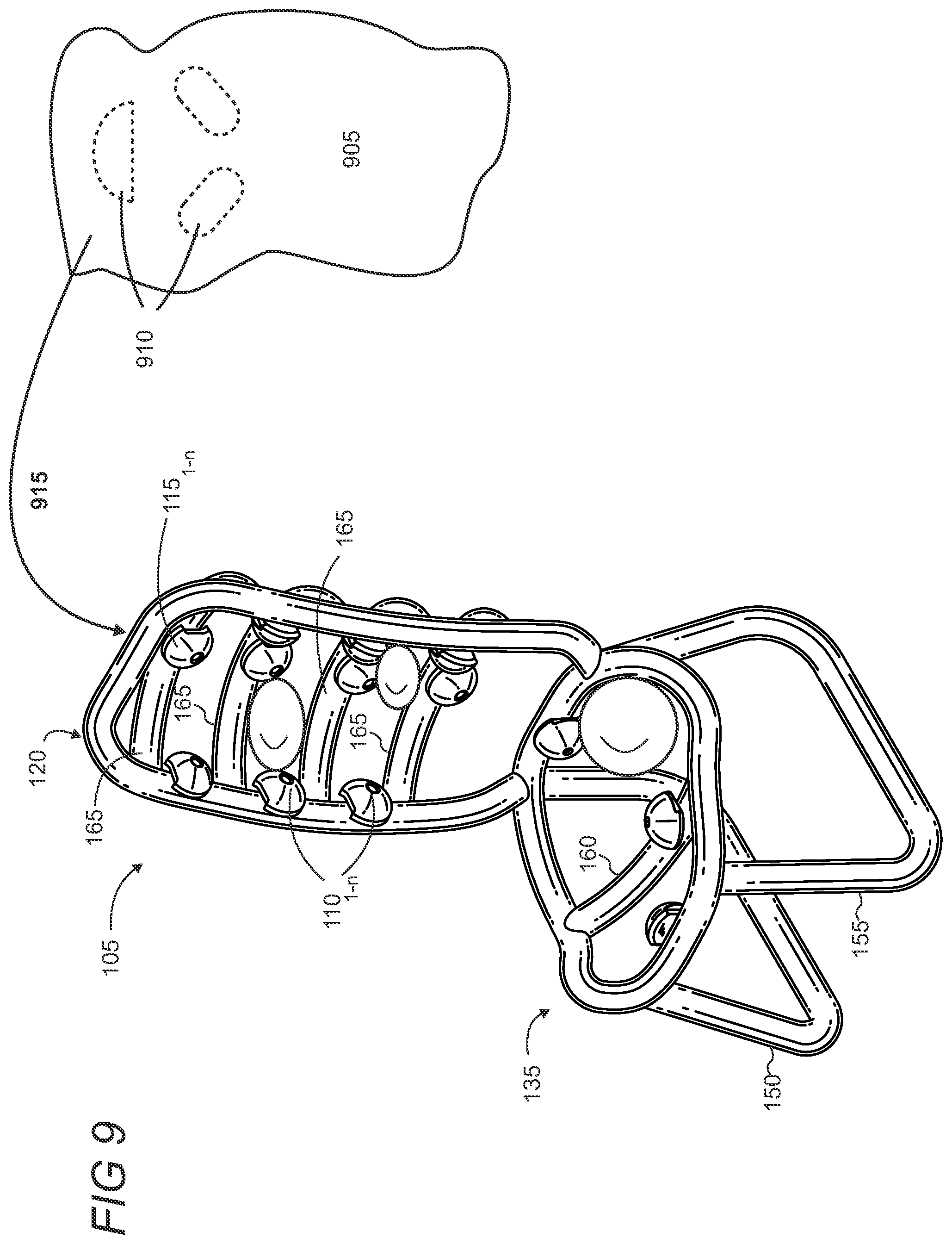 Patent US11771230 Figure 6 – Ergonomic massage chair