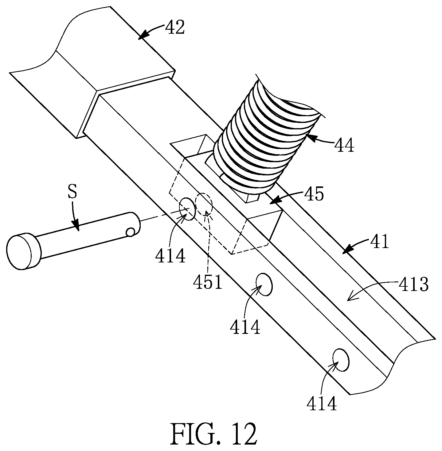 Patent US11771231 Figure 12 – Multifunctional chair
