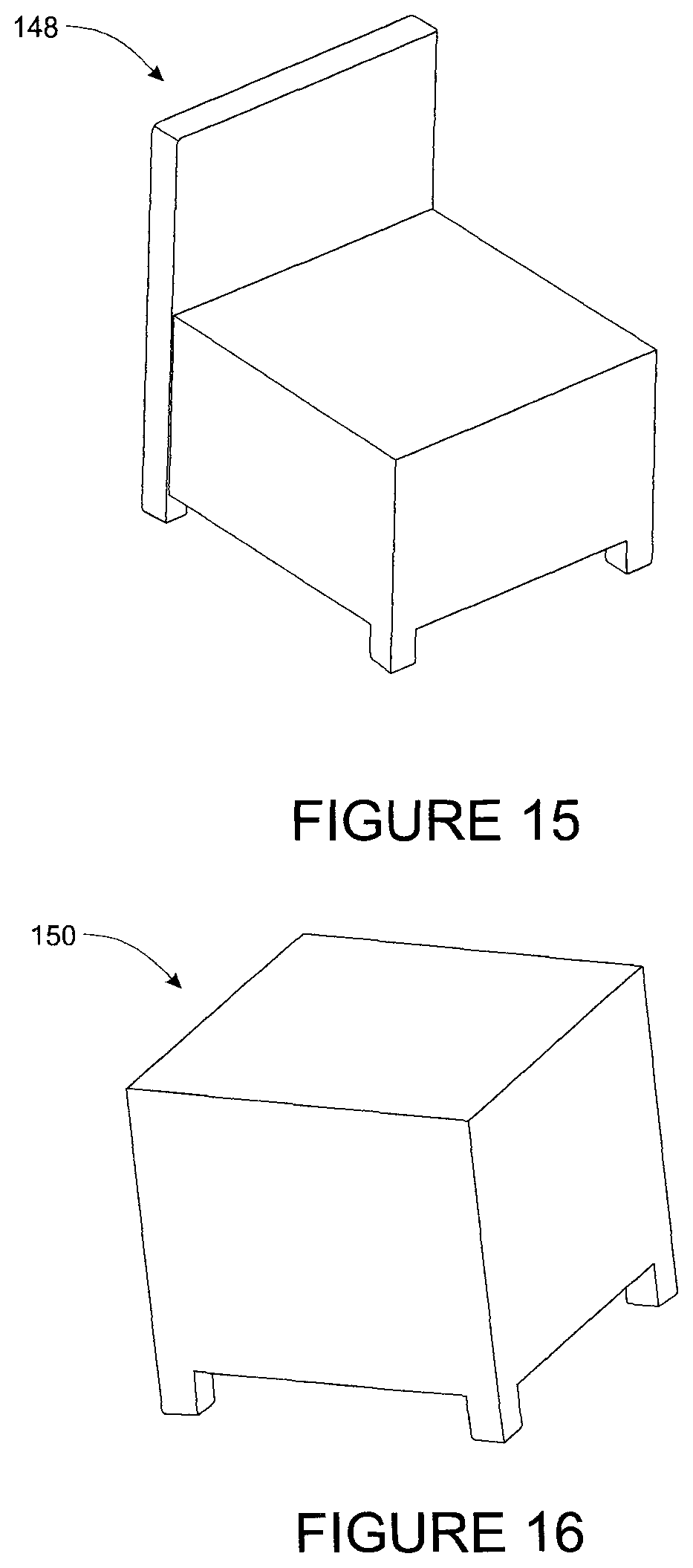 Patent US11771232 Figure 12 – Modular furniture with tool free assembly
