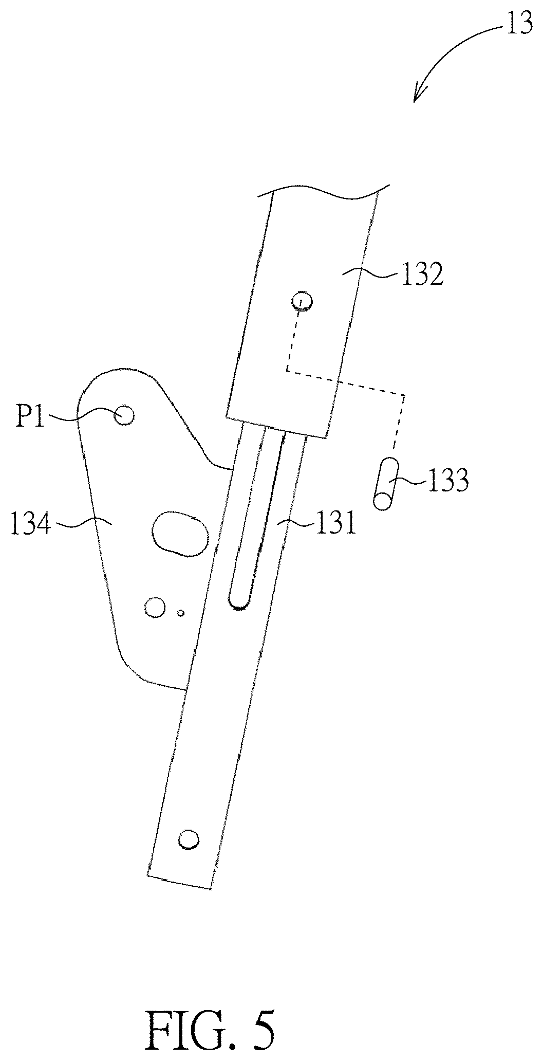 Patent US11771237 Figure 5 – Foldable play yard
