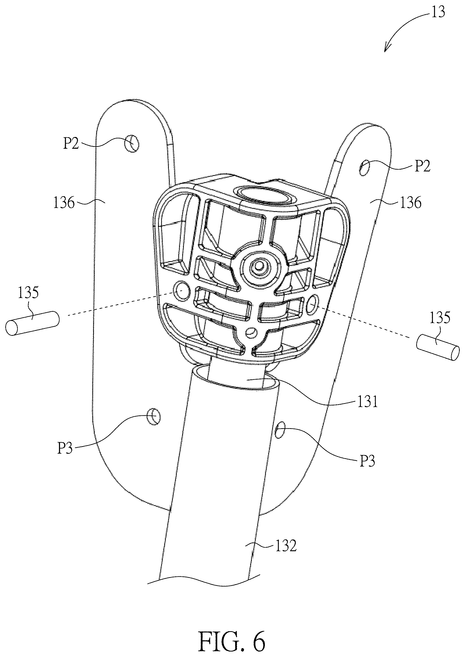 Patent US11771237 Figure 6 – Foldable play yard