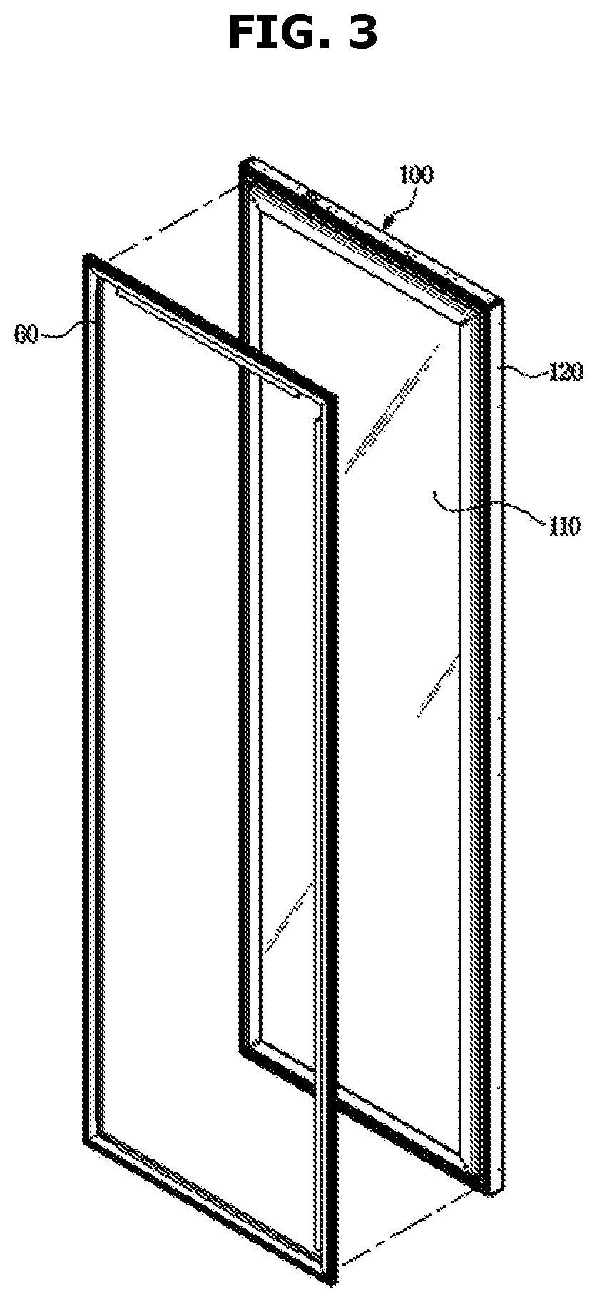 Patent US11771239 Figure 3 – Refrigerator
