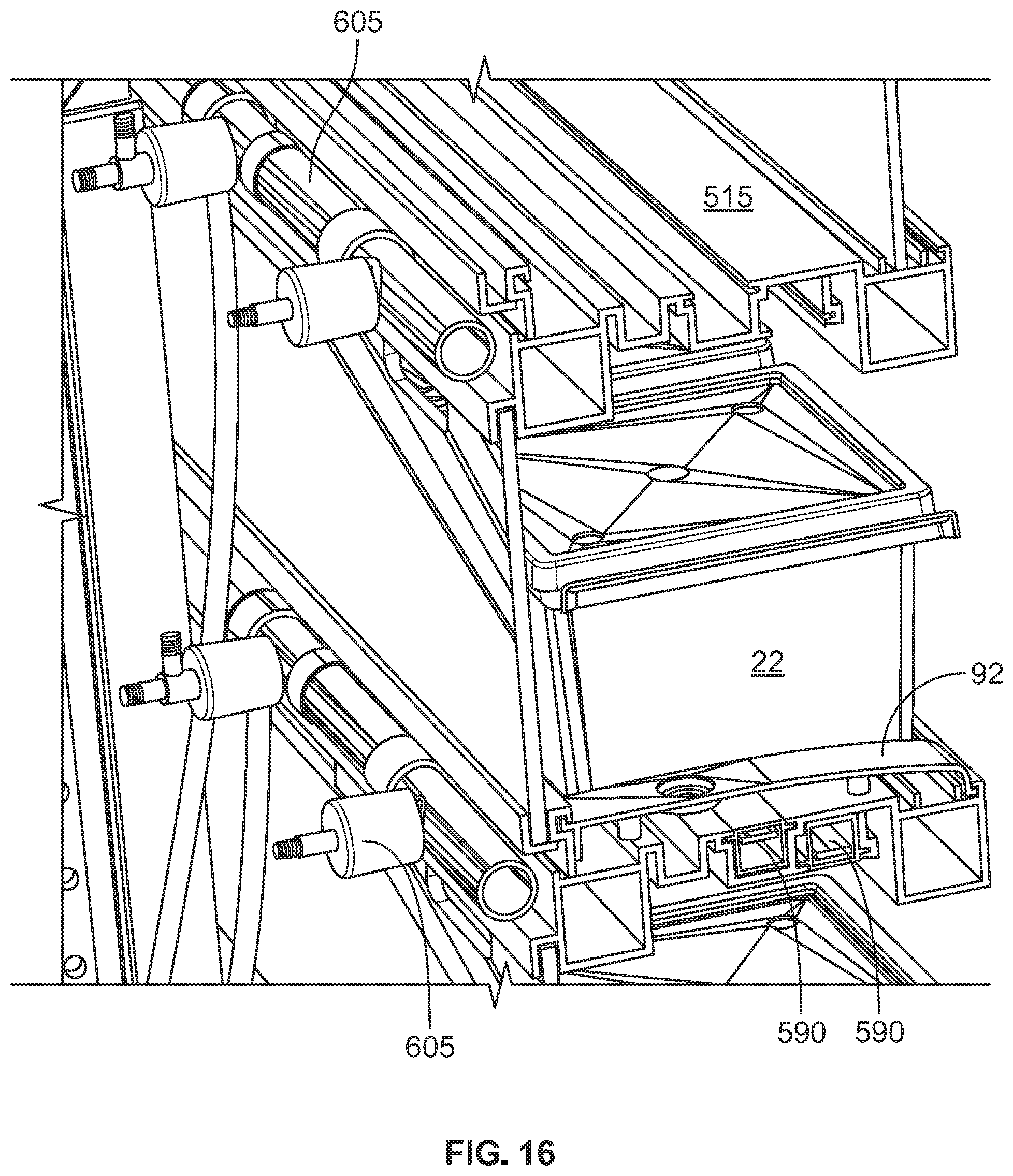 Patent US11771240 Figure 12 – Containment system for the display of animals
