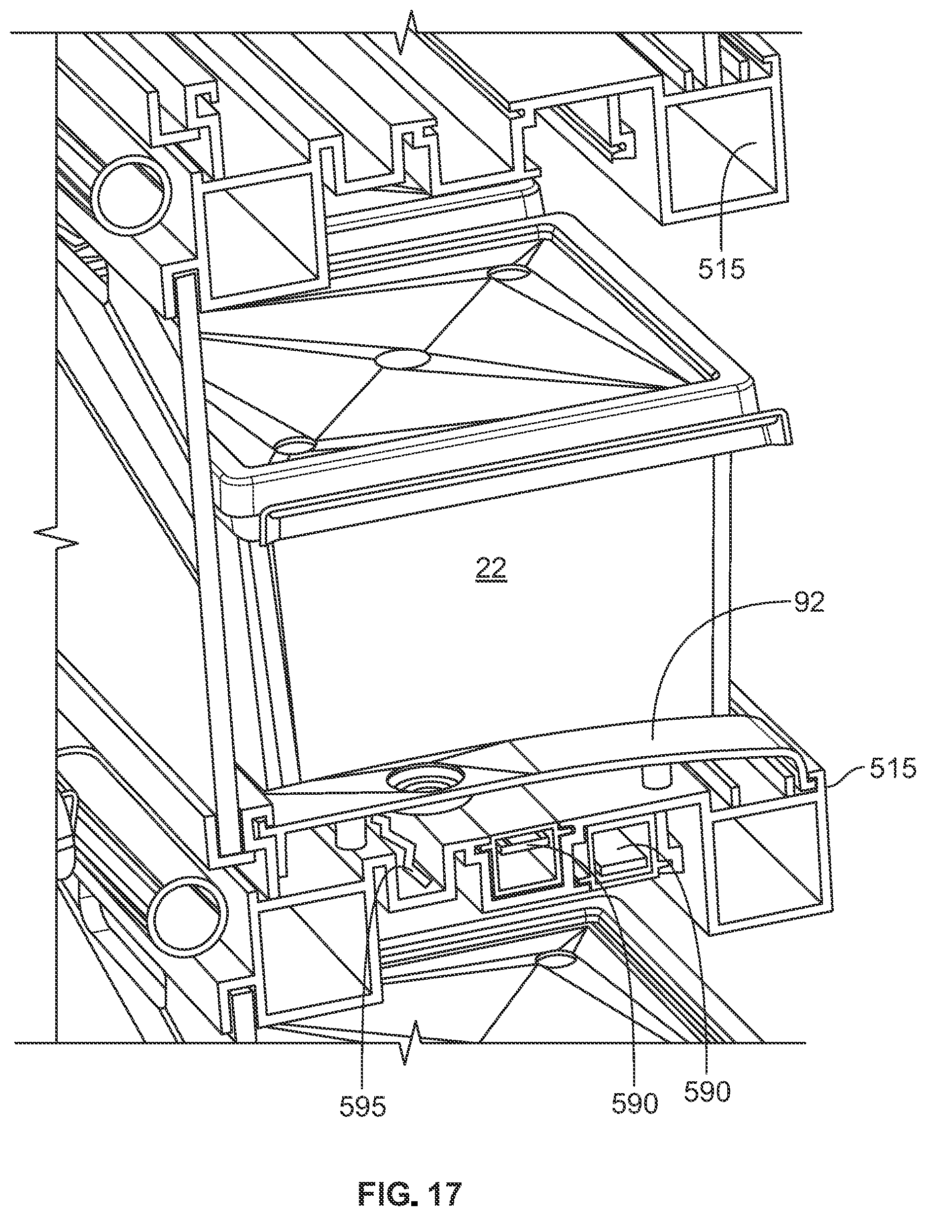 Patent US11771240 Figure 13 – Containment system for the display of animals