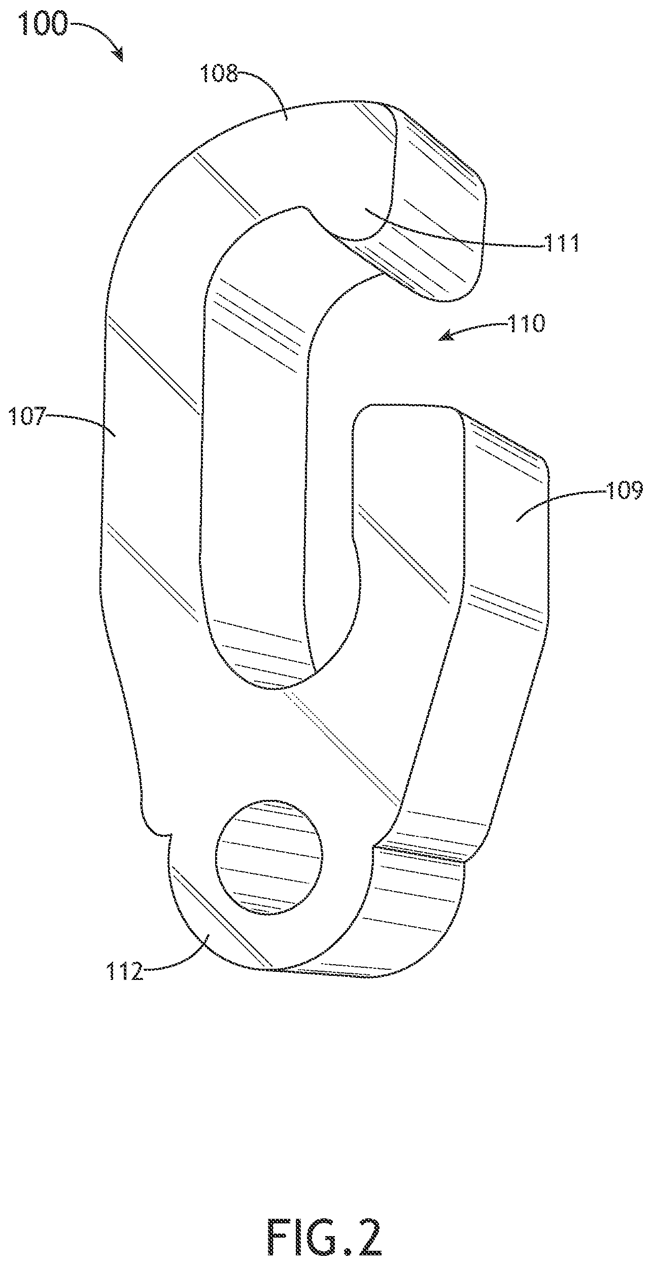 Patent US11771244 Figure 2 – System for suspending articles from a surface