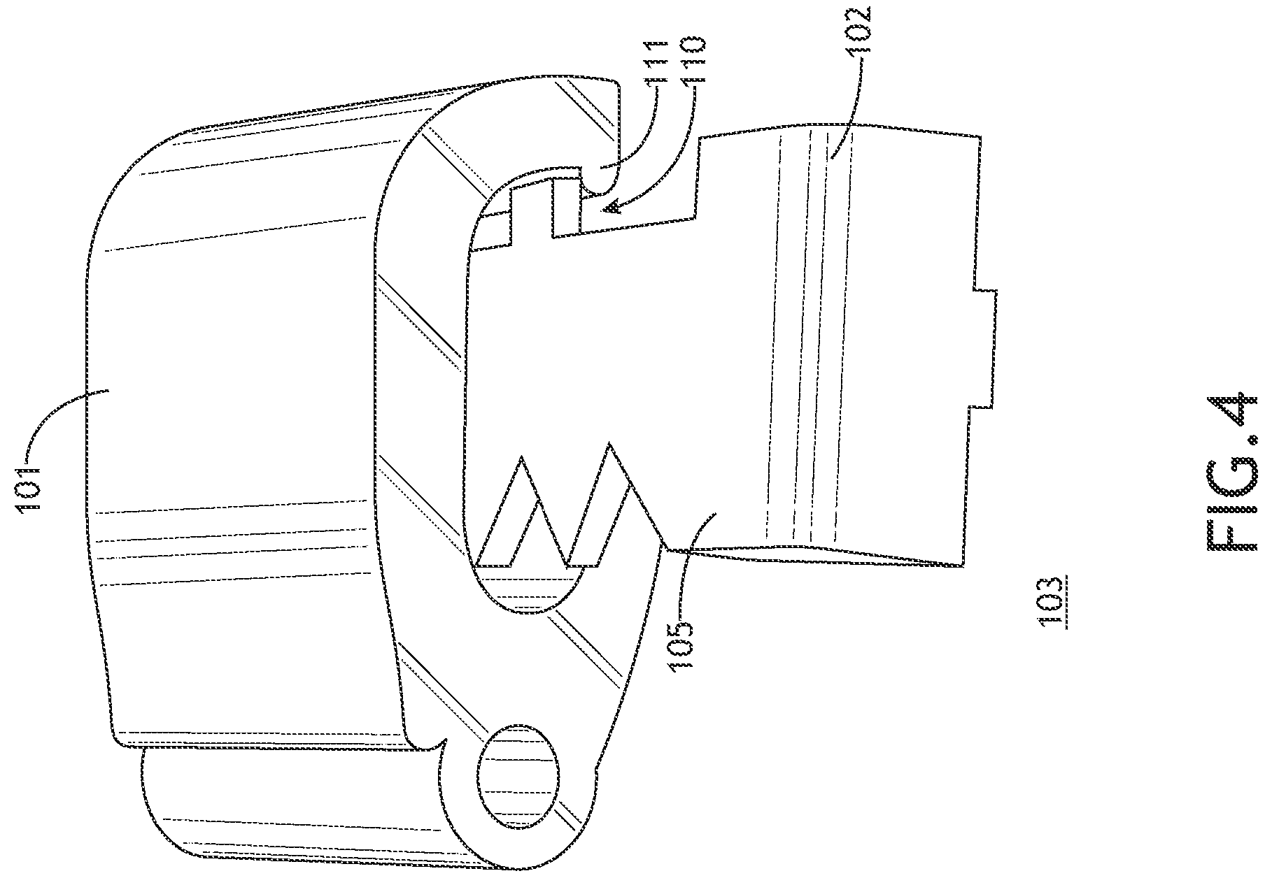 Patent US11771244 Figure 4 – System for suspending articles from a surface