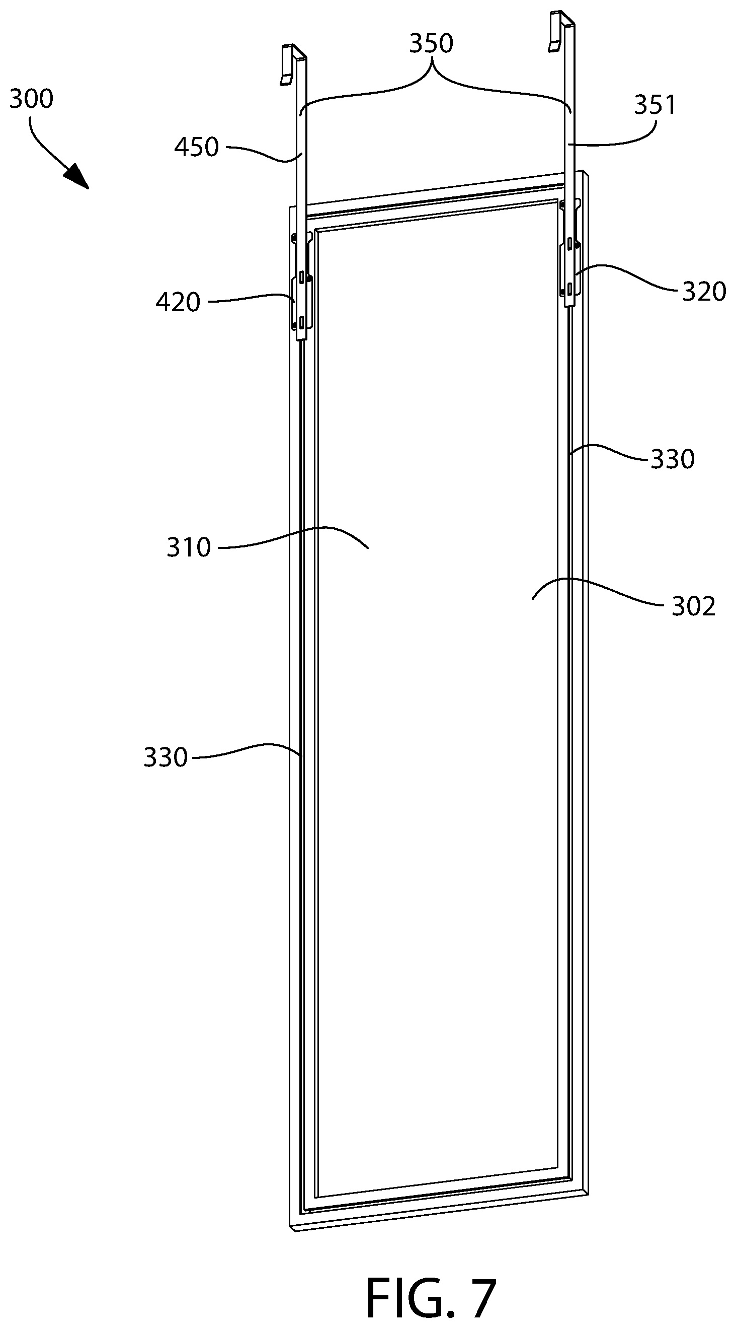 Patent US11771245 Figure 7 – Hanging apparatus
