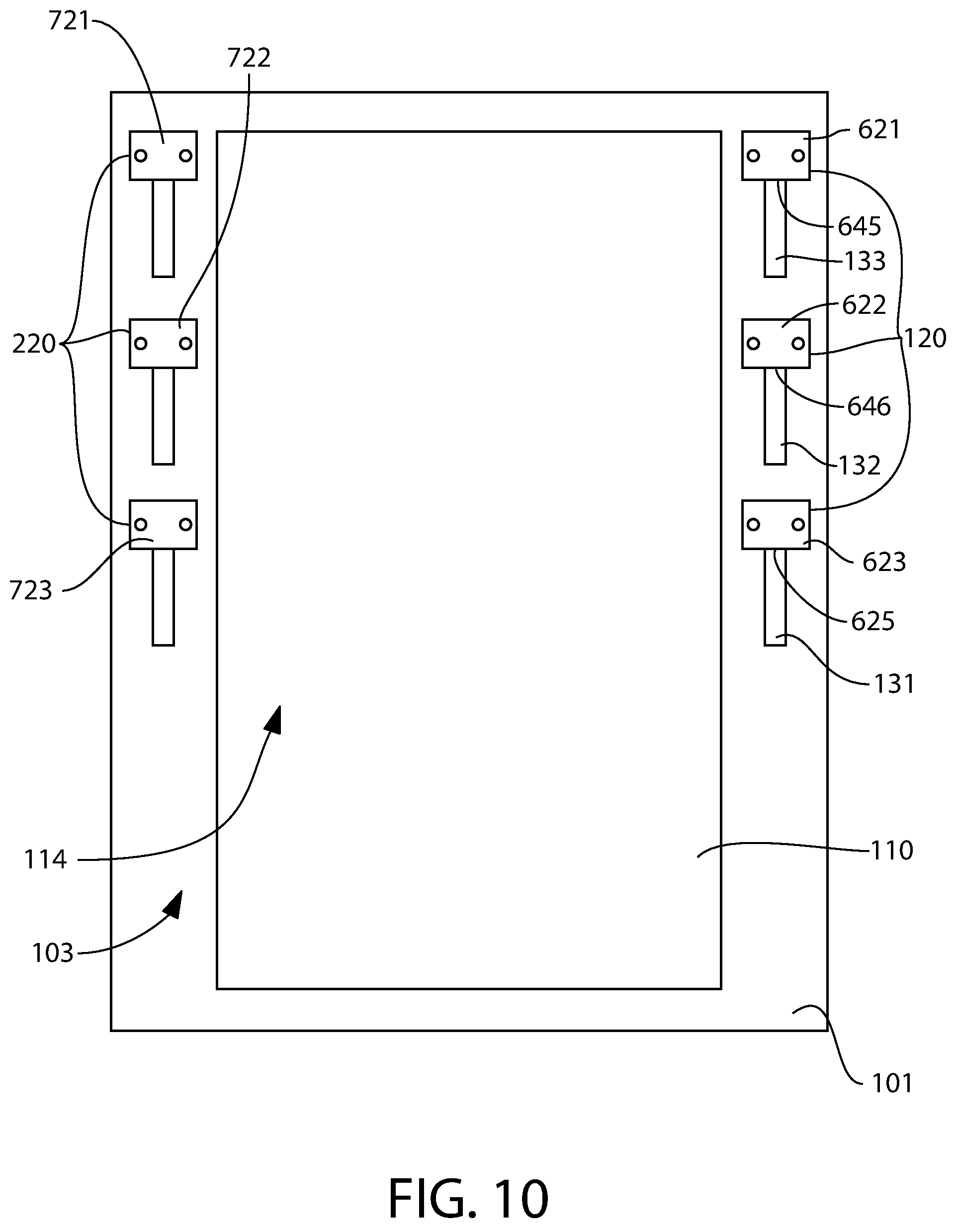 Patent US11771245 Figure 10 – Hanging apparatus