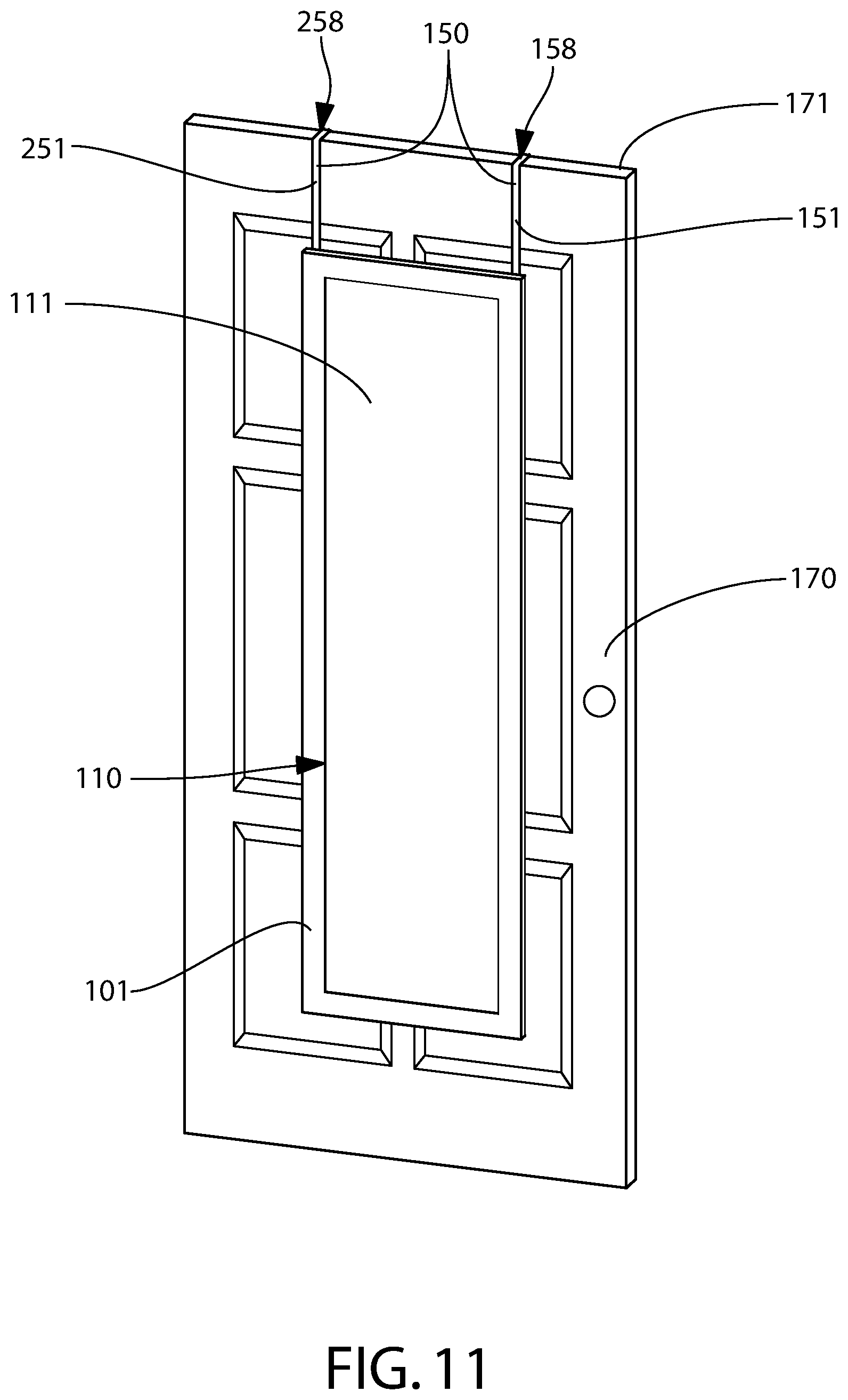 Patent US11771245 Figure 11 – Hanging apparatus