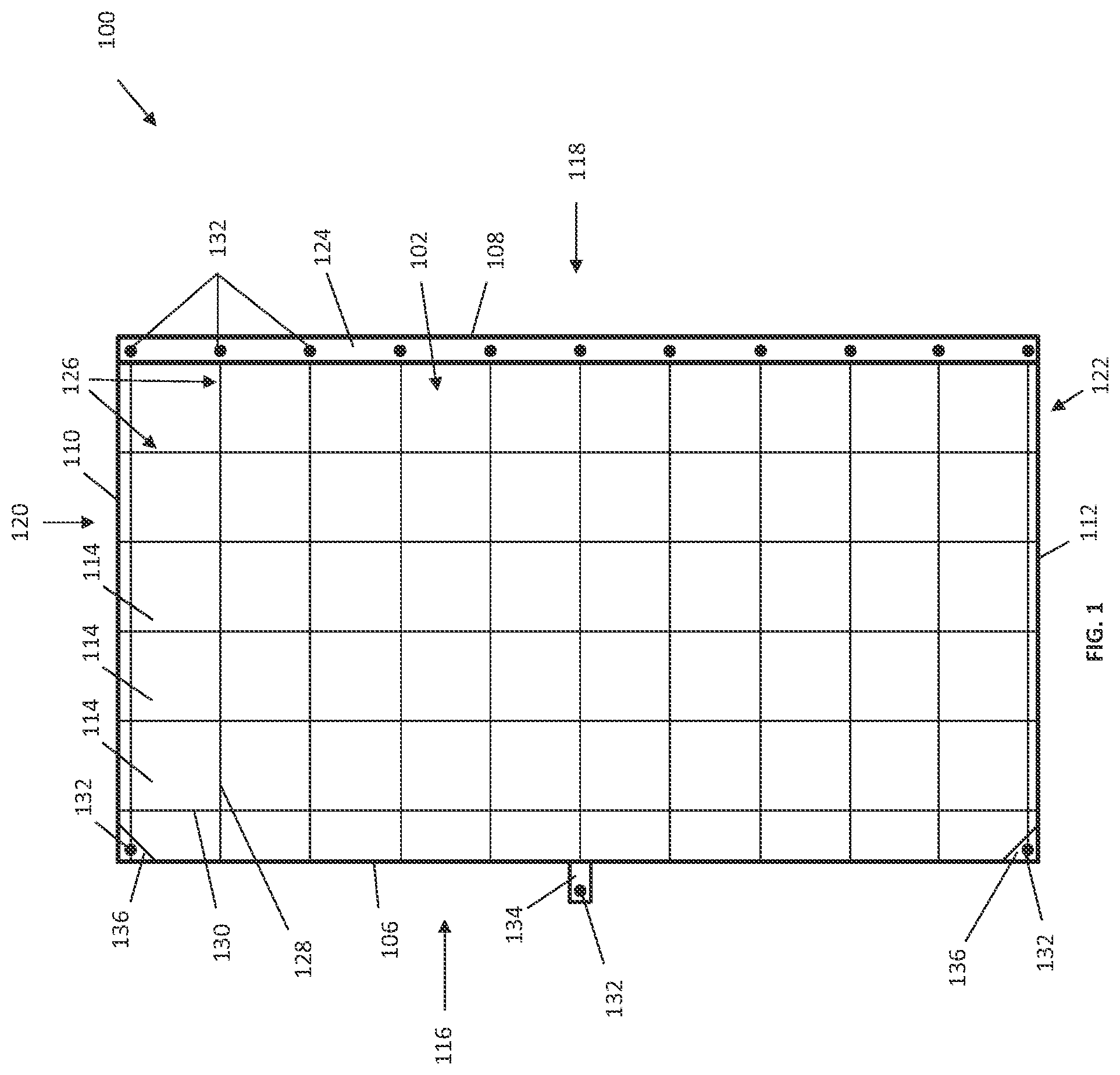 Patent US11771246 Figure 1 – Adjustable duvet insert