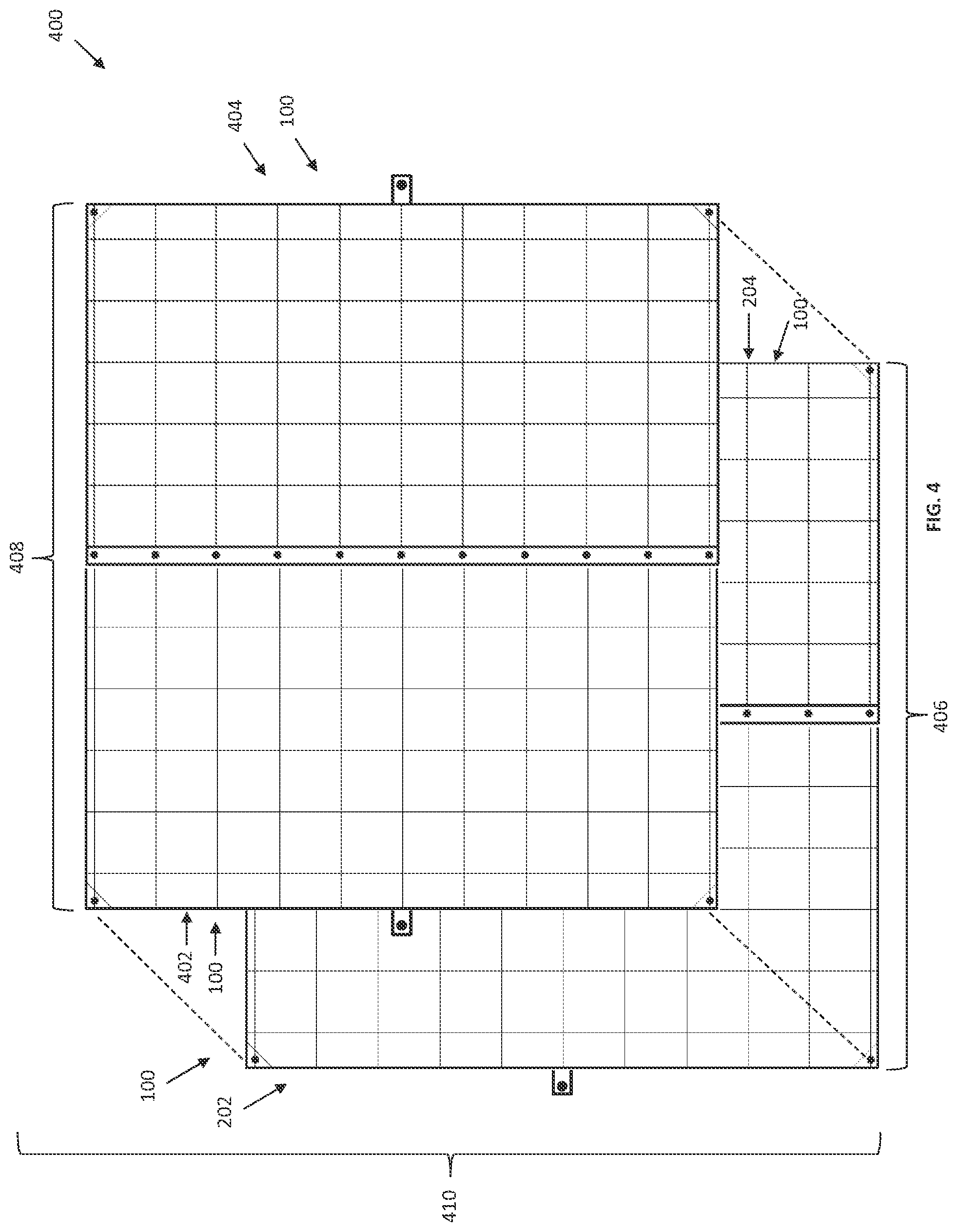 Patent US11771246 Figure 4 – Adjustable duvet insert