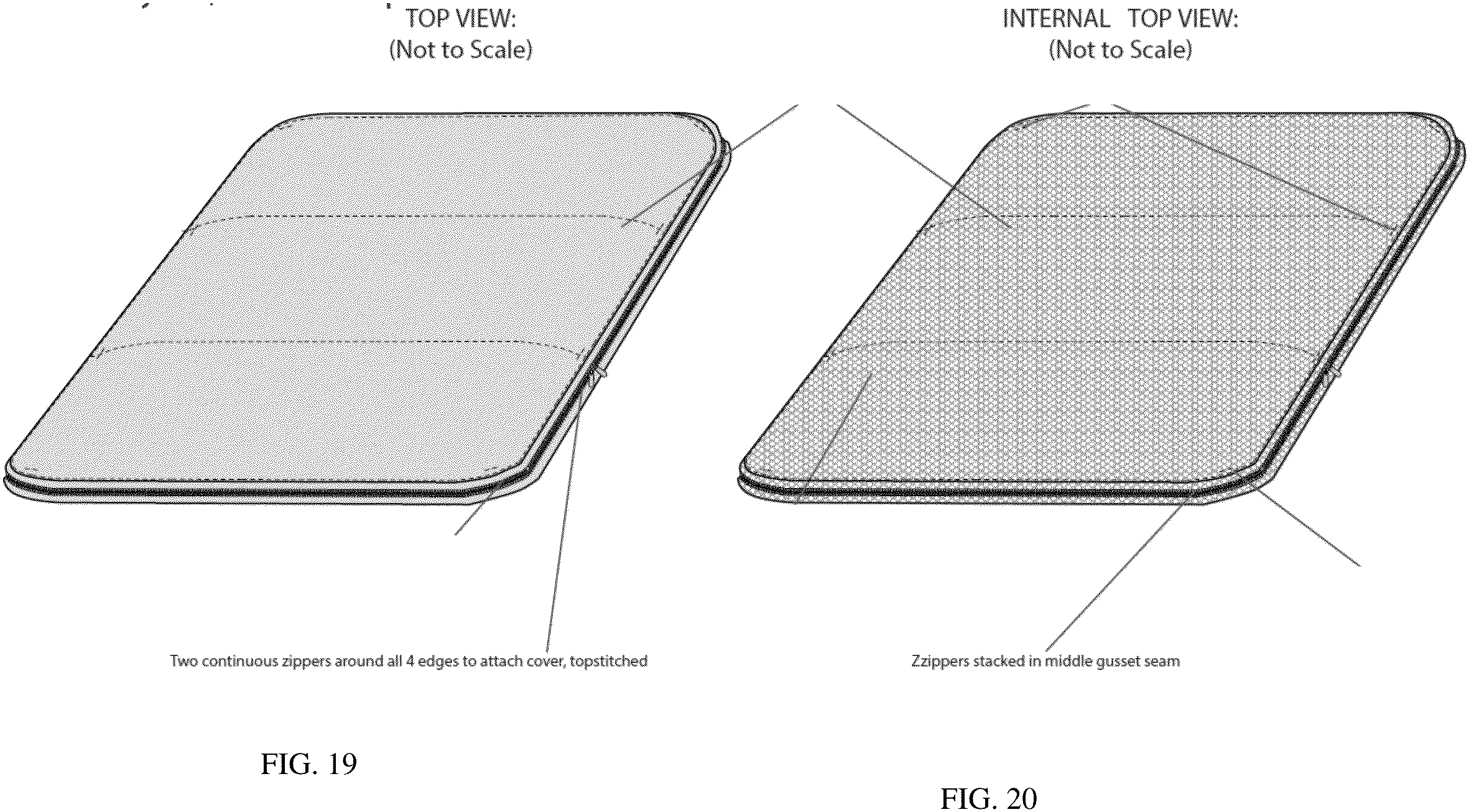 Patent US11771247 Figure 10 – Duvet and duvet cover