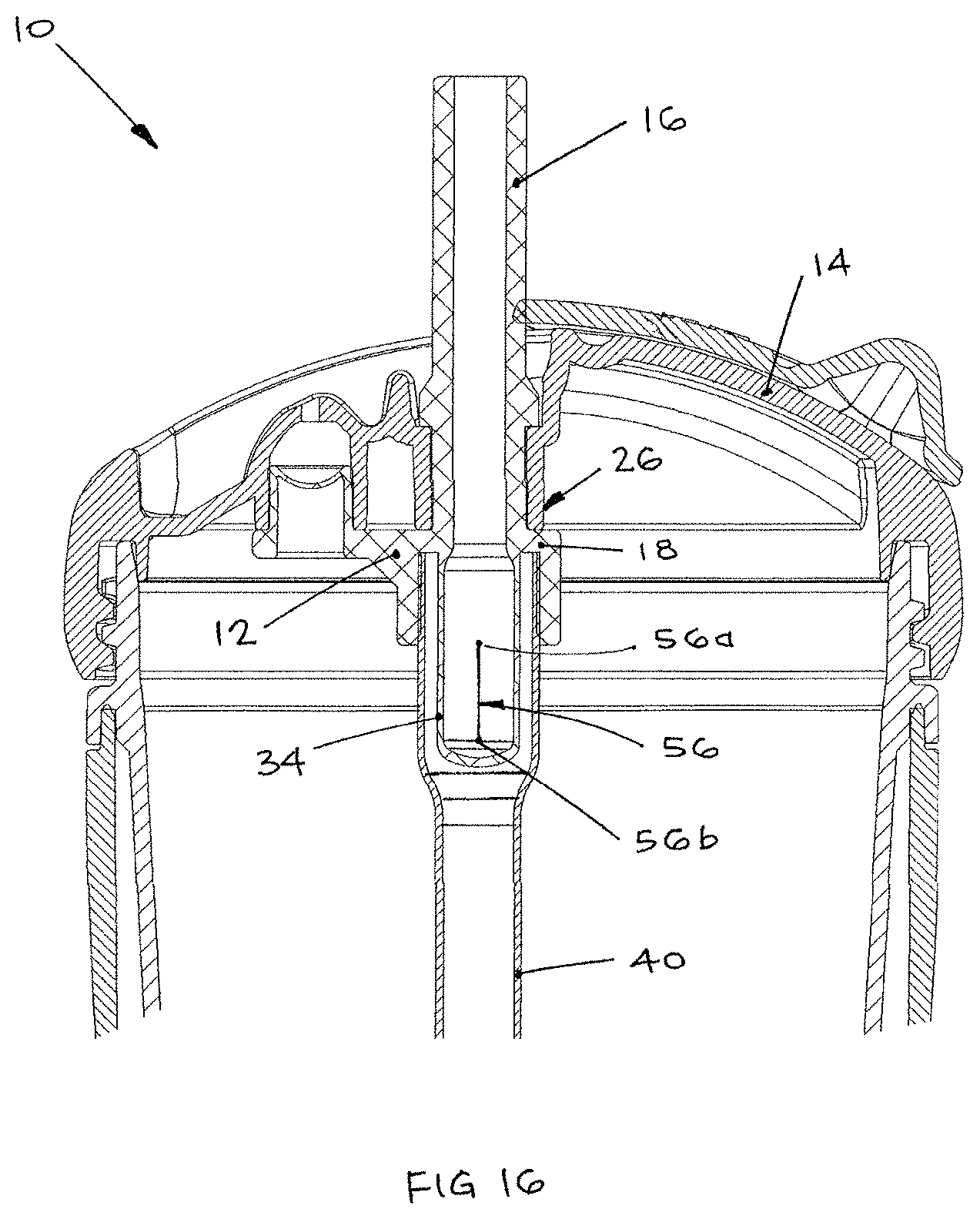 Patent US11771249 Figure 9 – Flexible straw with control means for use with a drinking vessel