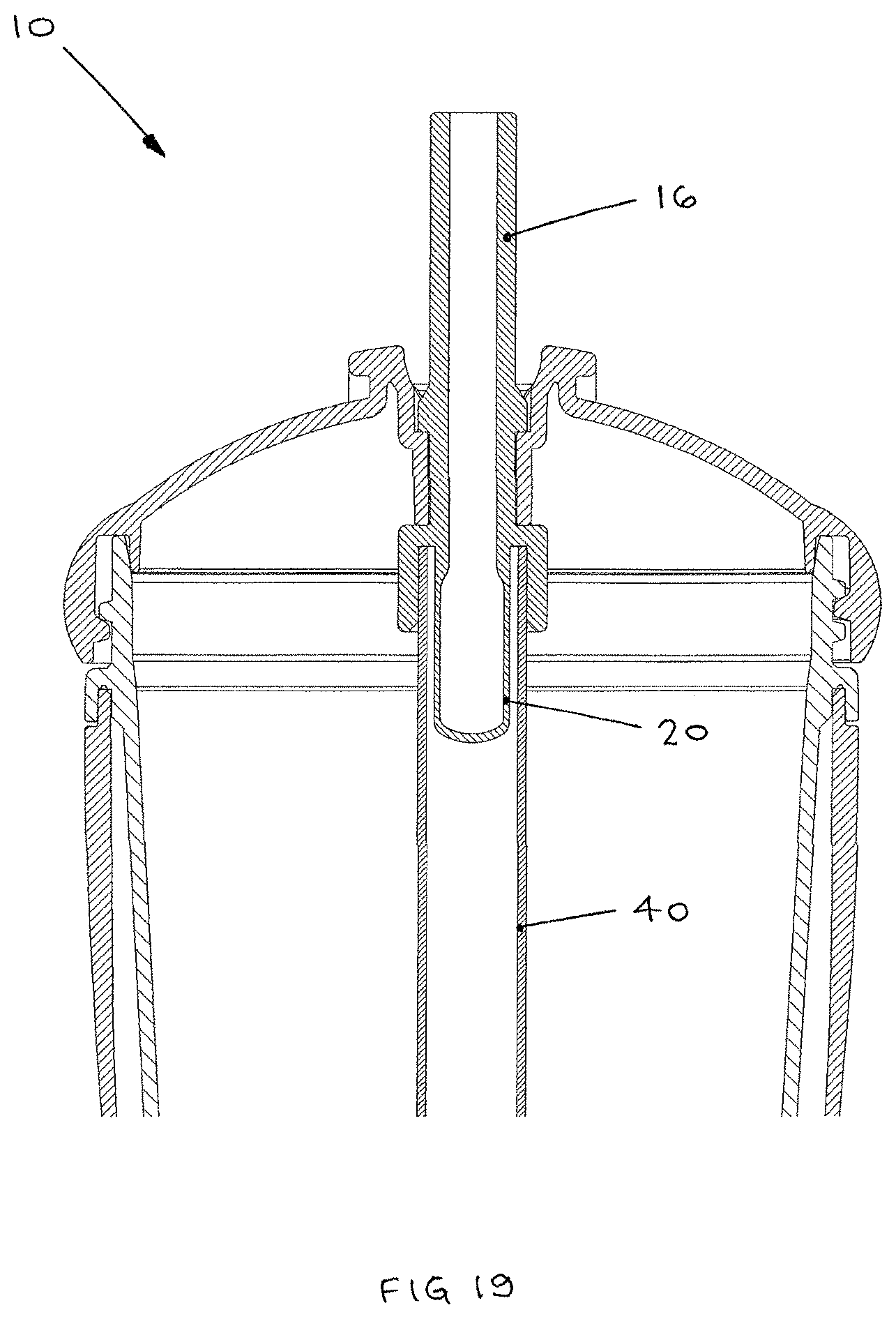 Patent US11771249 Figure 12 – Flexible straw with control means for use with a drinking vessel