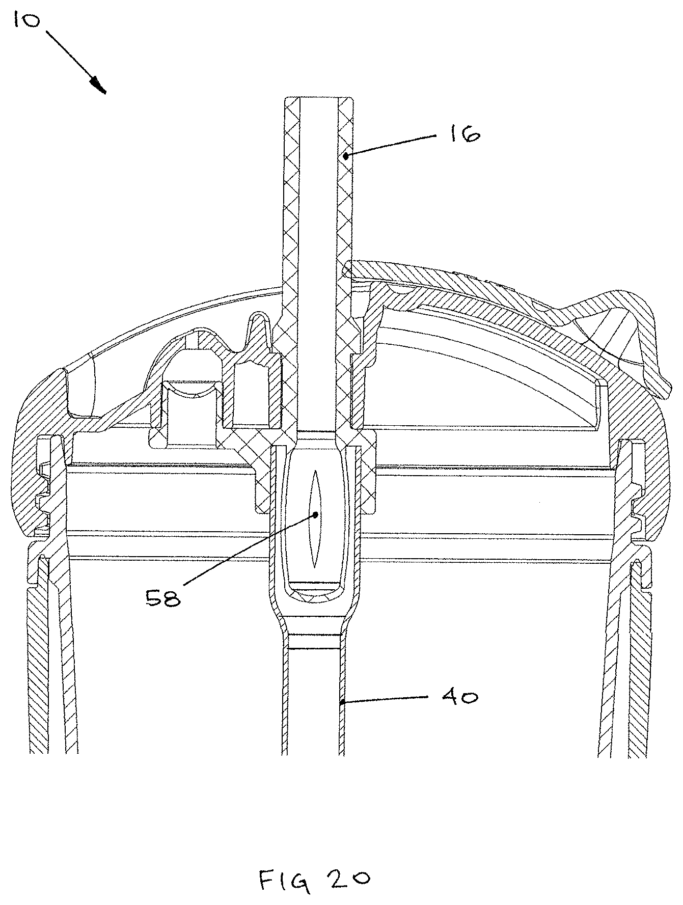 Patent US11771249 Figure 13 – Flexible straw with control means for use with a drinking vessel