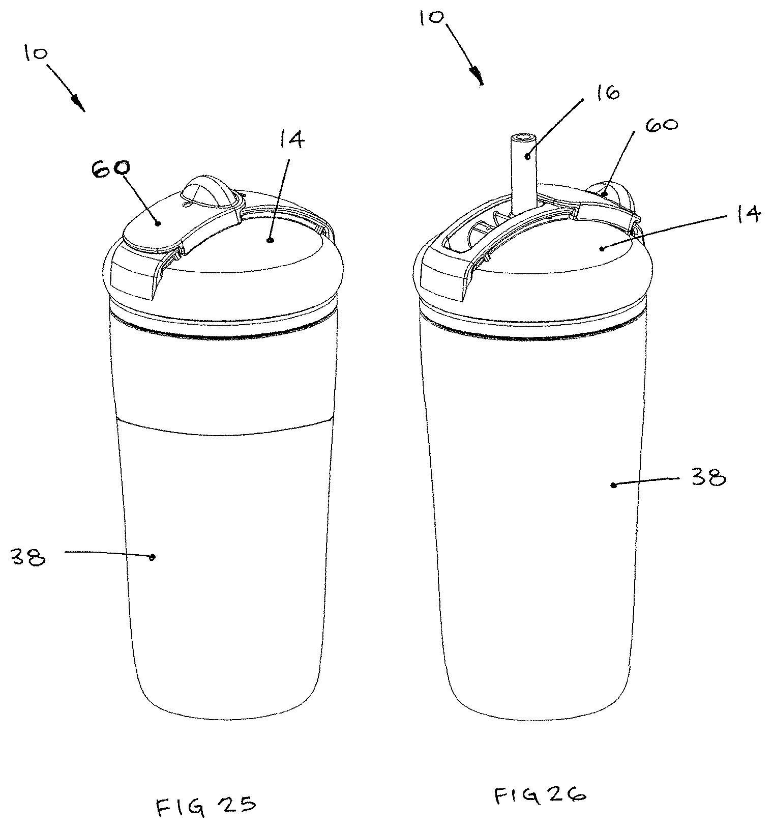 Patent US11771249 Figure 15 – Flexible straw with control means for use with a drinking vessel