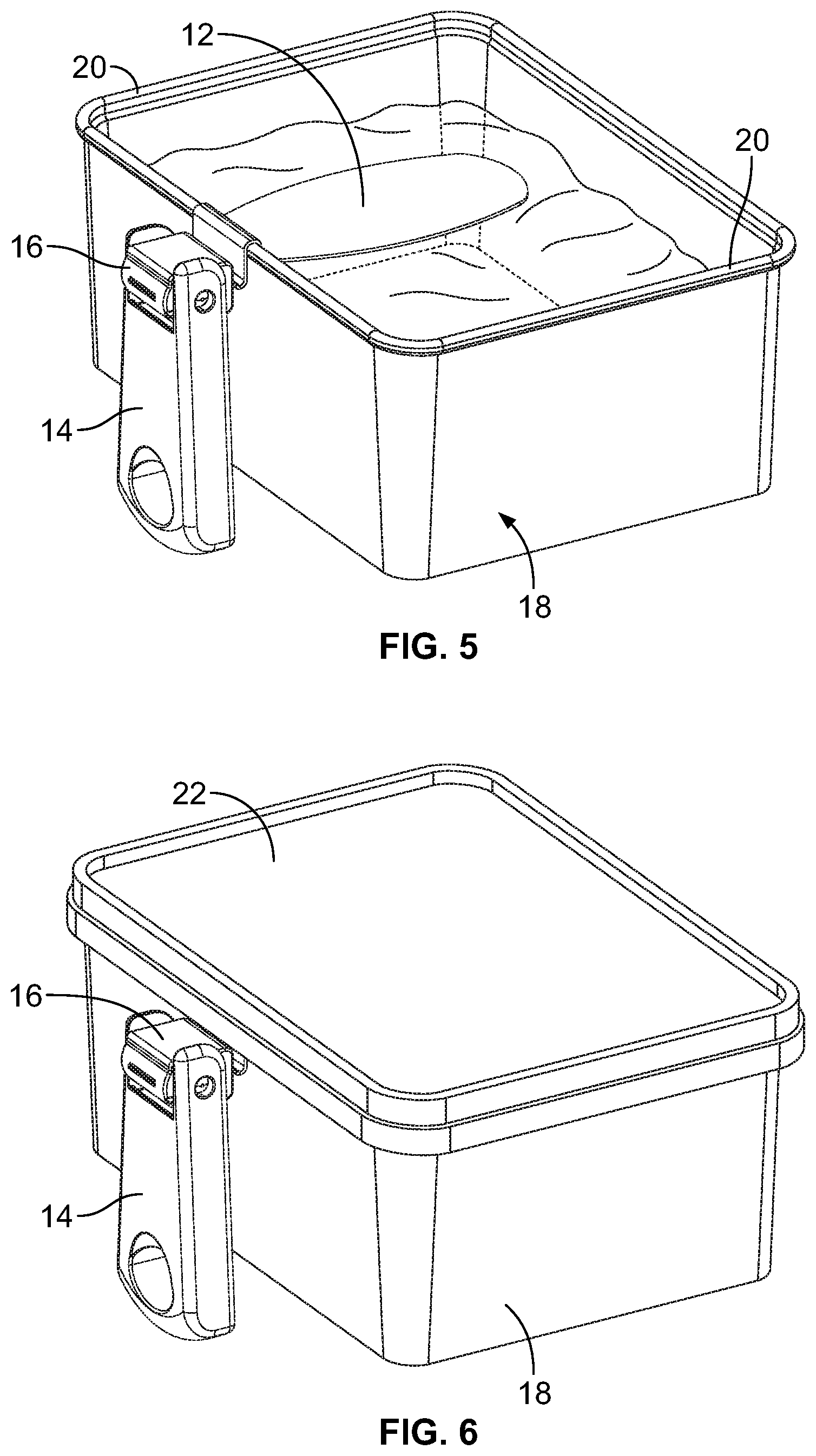 Patent US11771251 Figure 3 – Mountable and foldable utensil with structure for hindering and limiting movement of utensil components