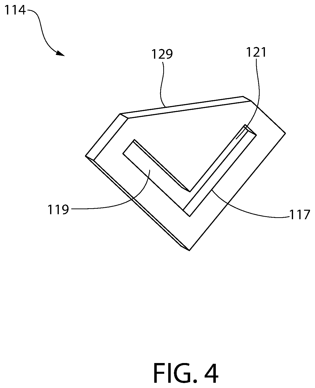 Patent US11771252 Figure 5 – Display mount