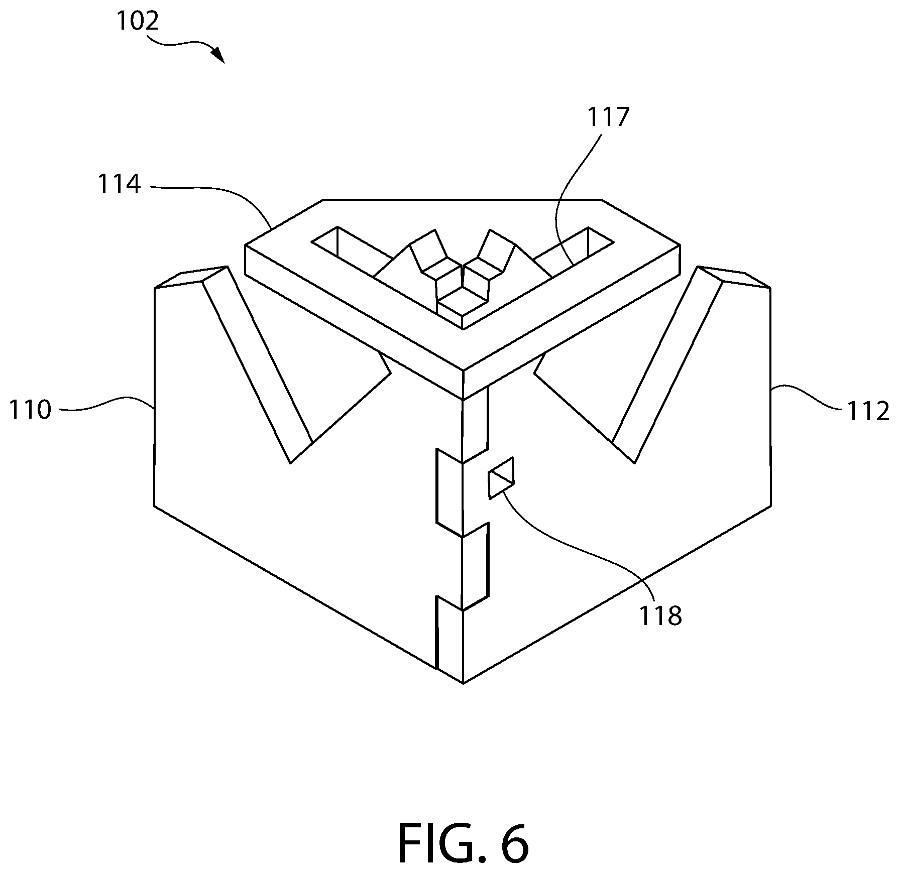 Patent US11771252 Figure 7 – Display mount