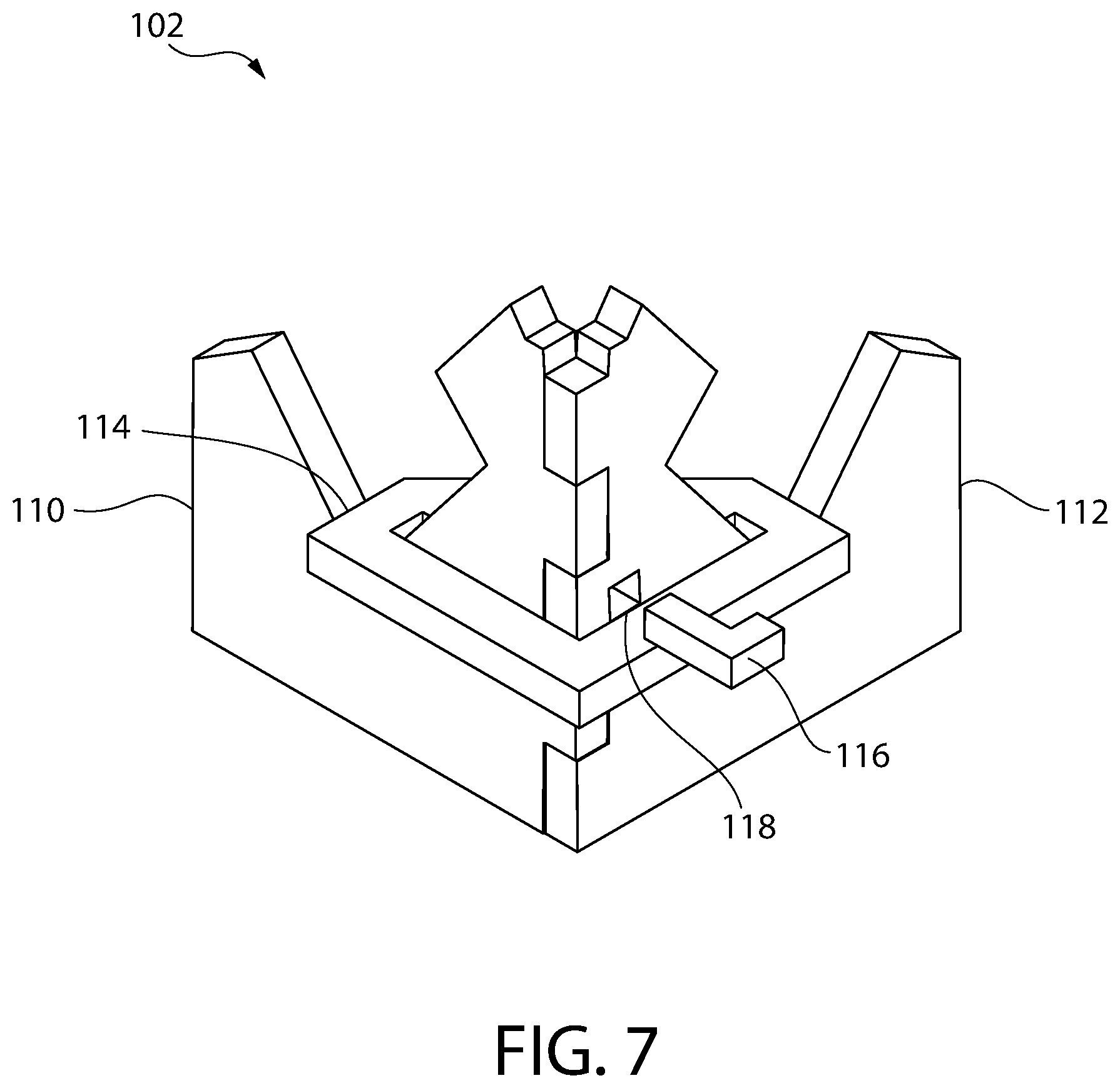 Patent US11771252 Figure 8 – Display mount