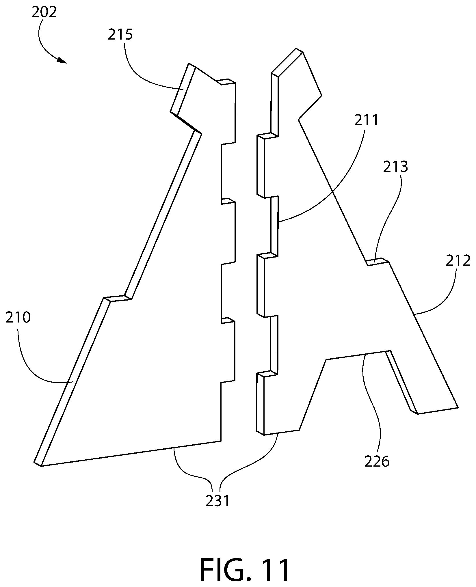 Patent US11771252 Figure 12 – Display mount