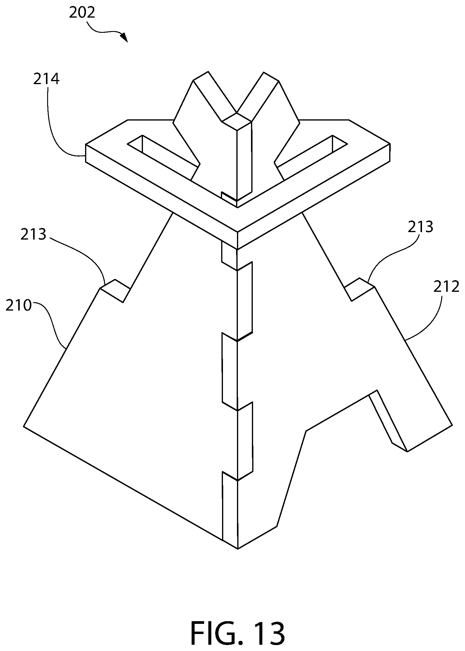 Patent US11771252 Figure 14 – Display mount