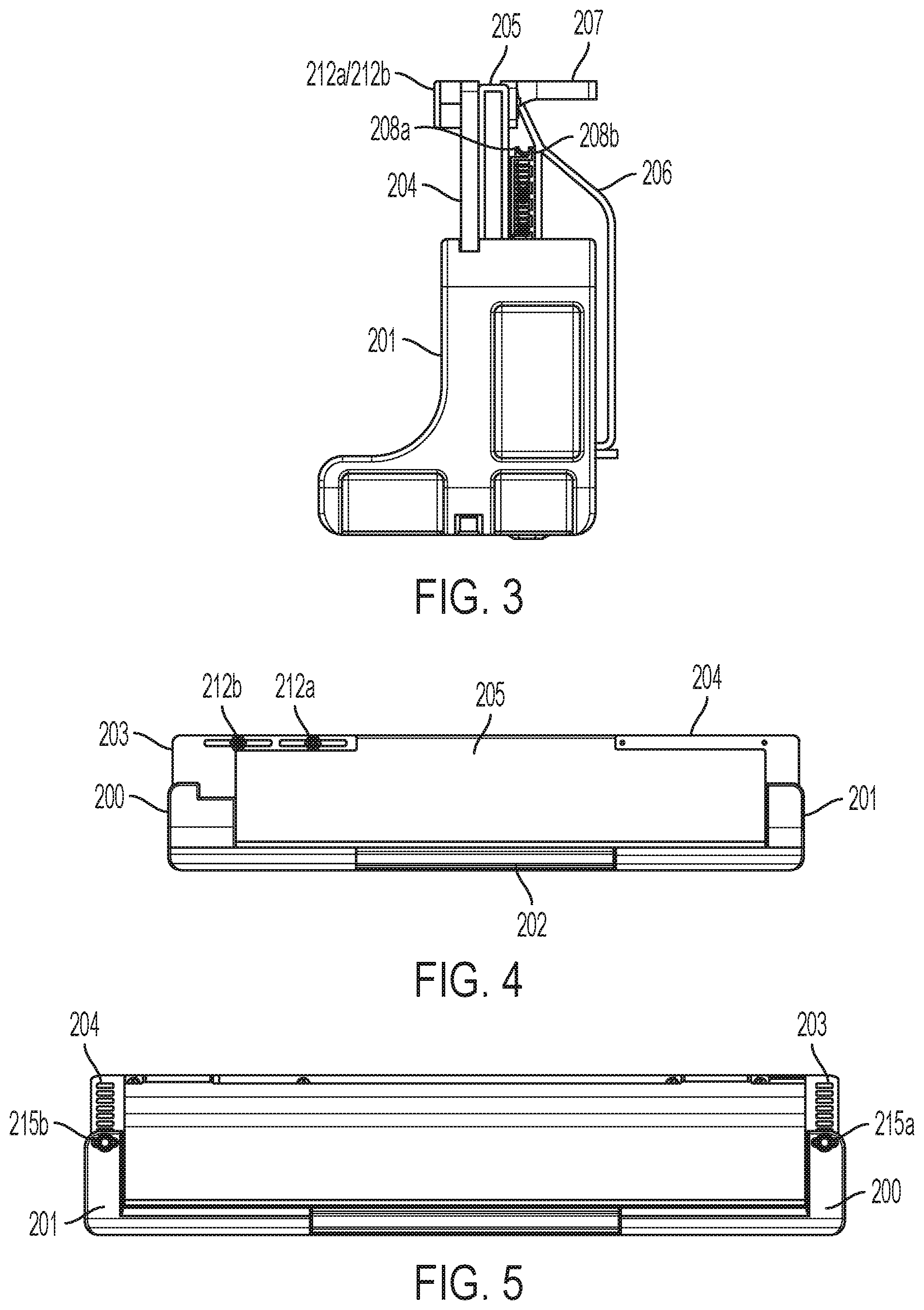 Patent US11771254 Figure 2 – Mail slot insert with foam attachment