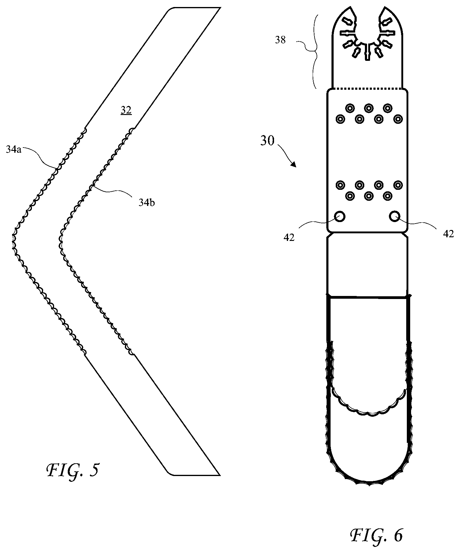 Patent US11771256 Figure 3 – Serrated jackfruit knife