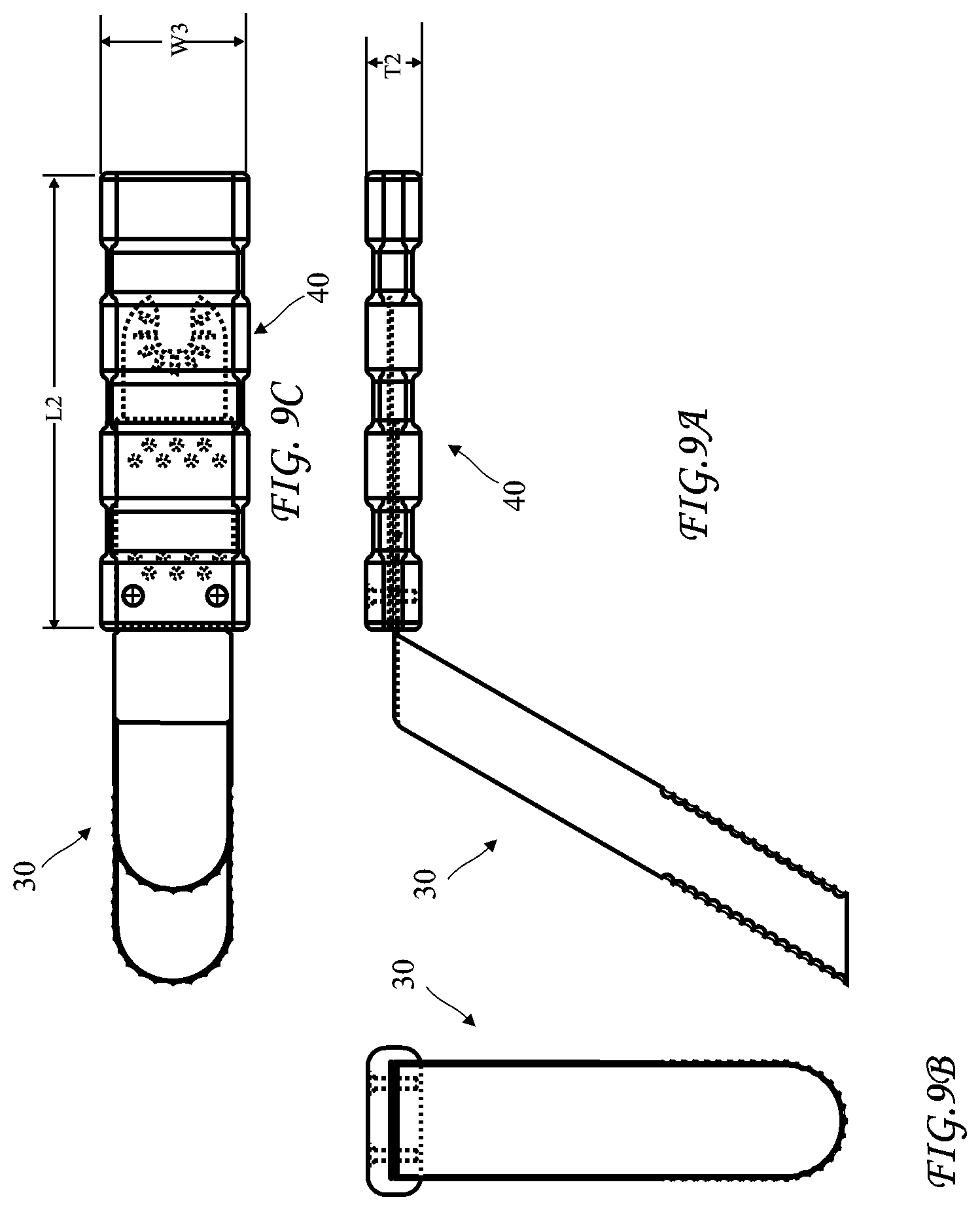 Patent US11771256 Figure 5 – Serrated jackfruit knife