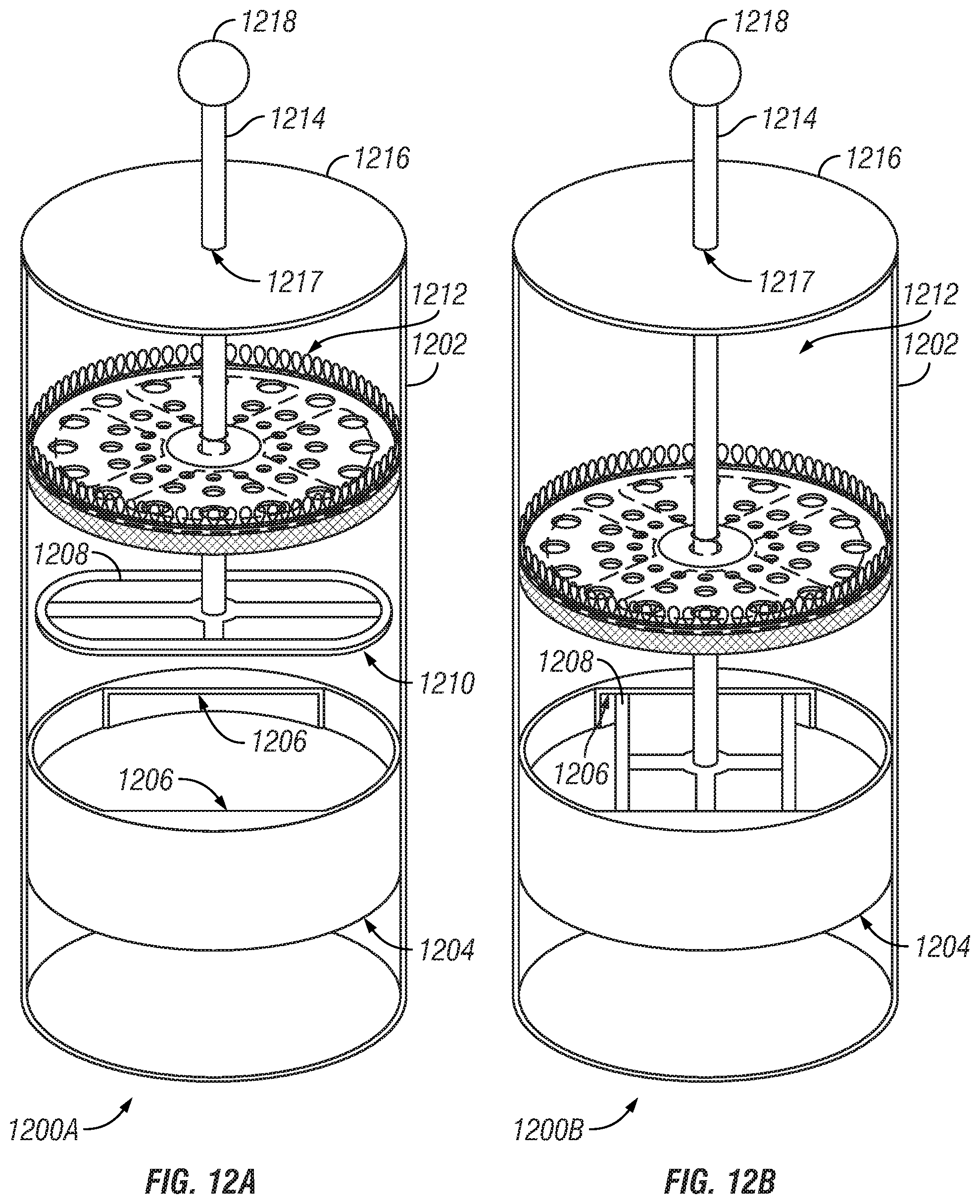 Patent US11771257 Figure 10 – French coffee press