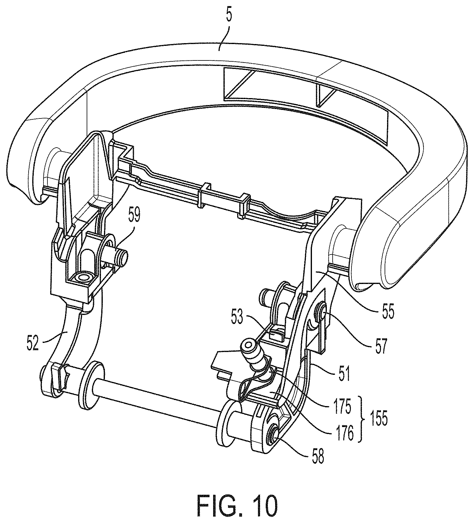 Patent US11771259 Figure 10 – Venting arrangement for beverage forming apparatus