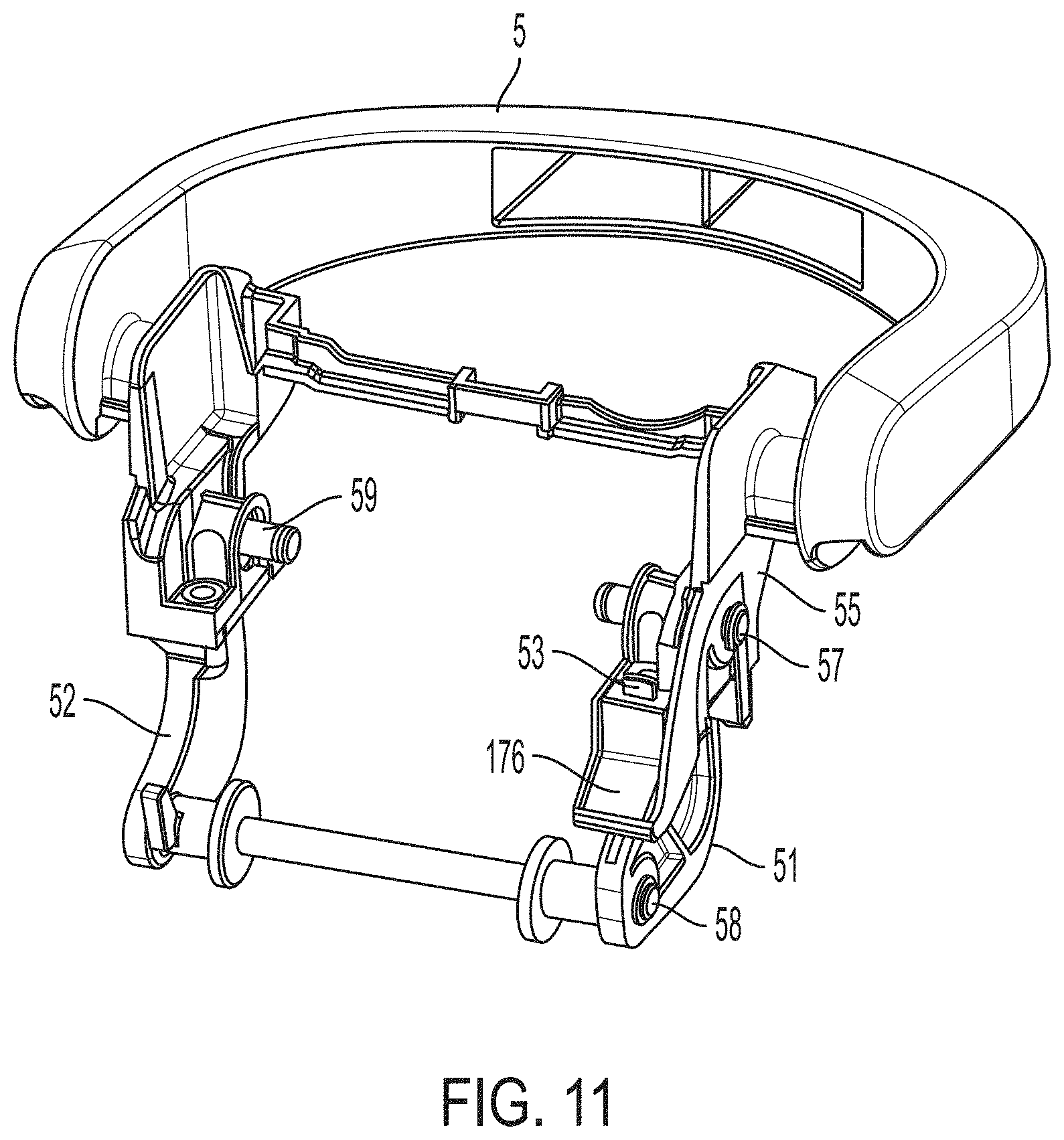 Patent US11771259 Figure 11 – Venting arrangement for beverage forming apparatus