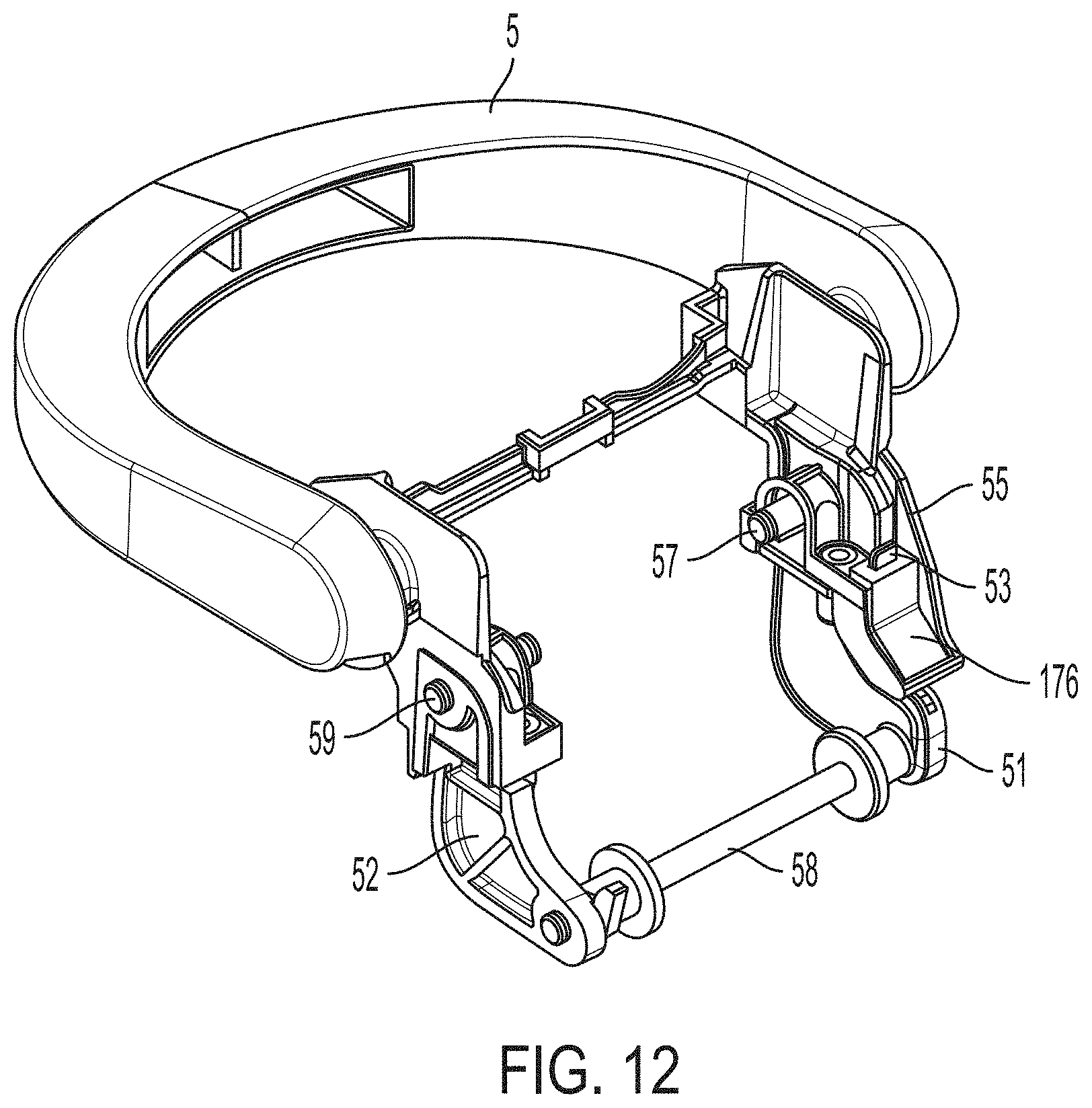 Patent US11771259 Figure 12 – Venting arrangement for beverage forming apparatus