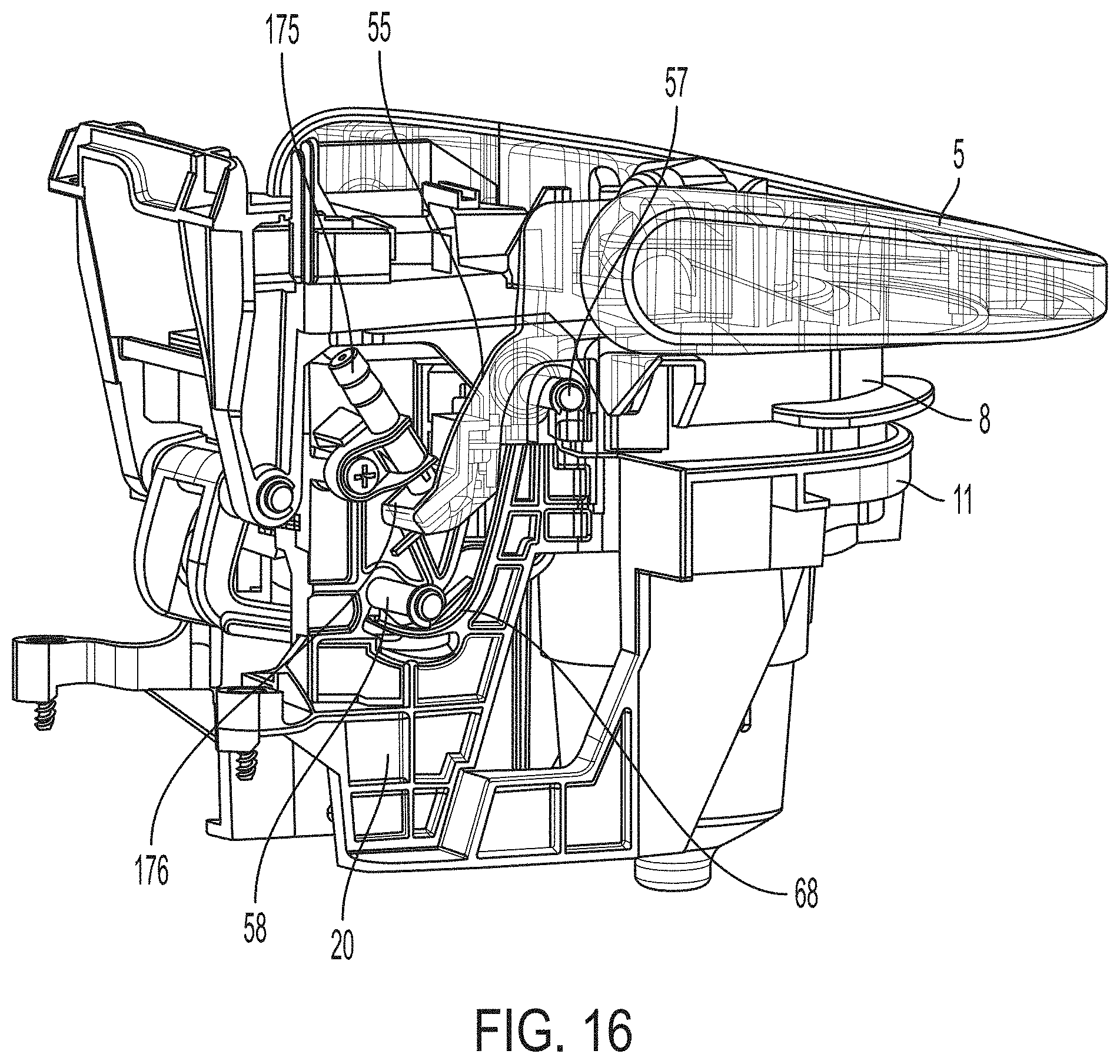 Patent US11771259 Figure 16 – Venting arrangement for beverage forming apparatus