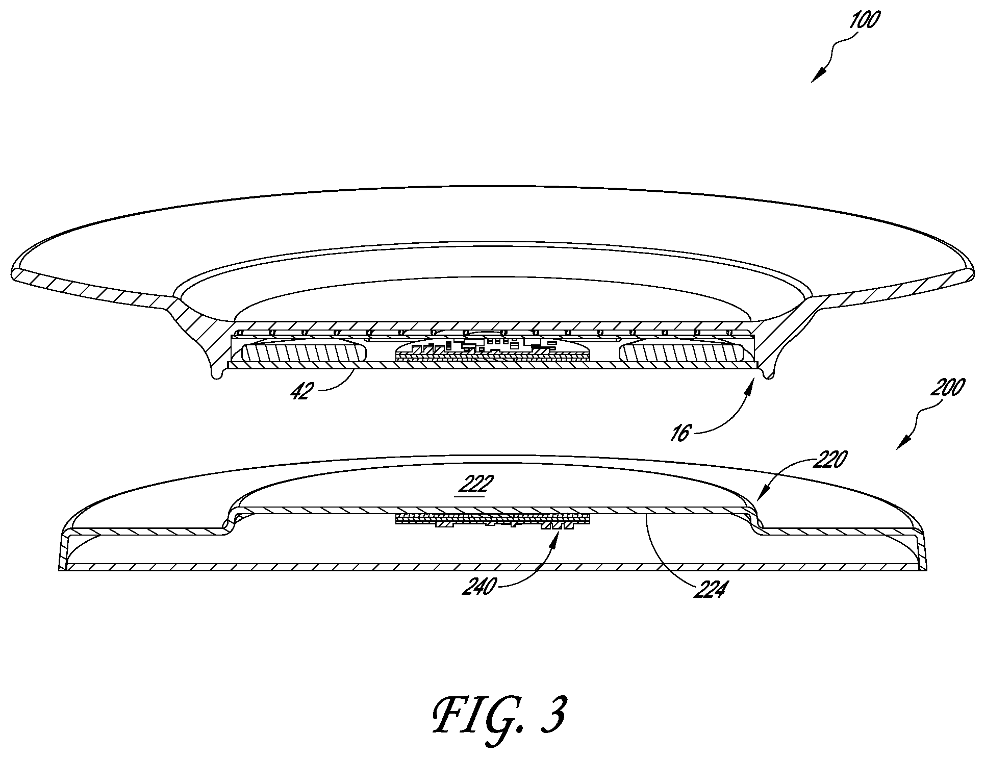 Patent US11771261 Figure 3 – Drinkware container with active temperature control