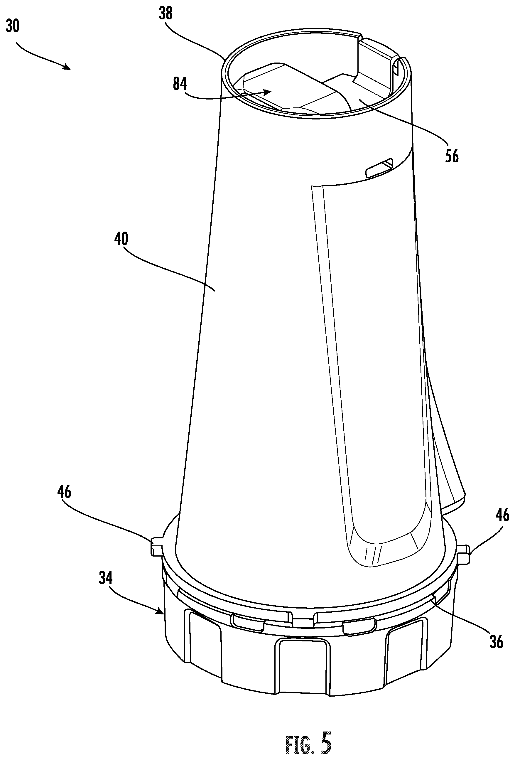 Patent US11771265 Figure 5 – Vacuum food processing system