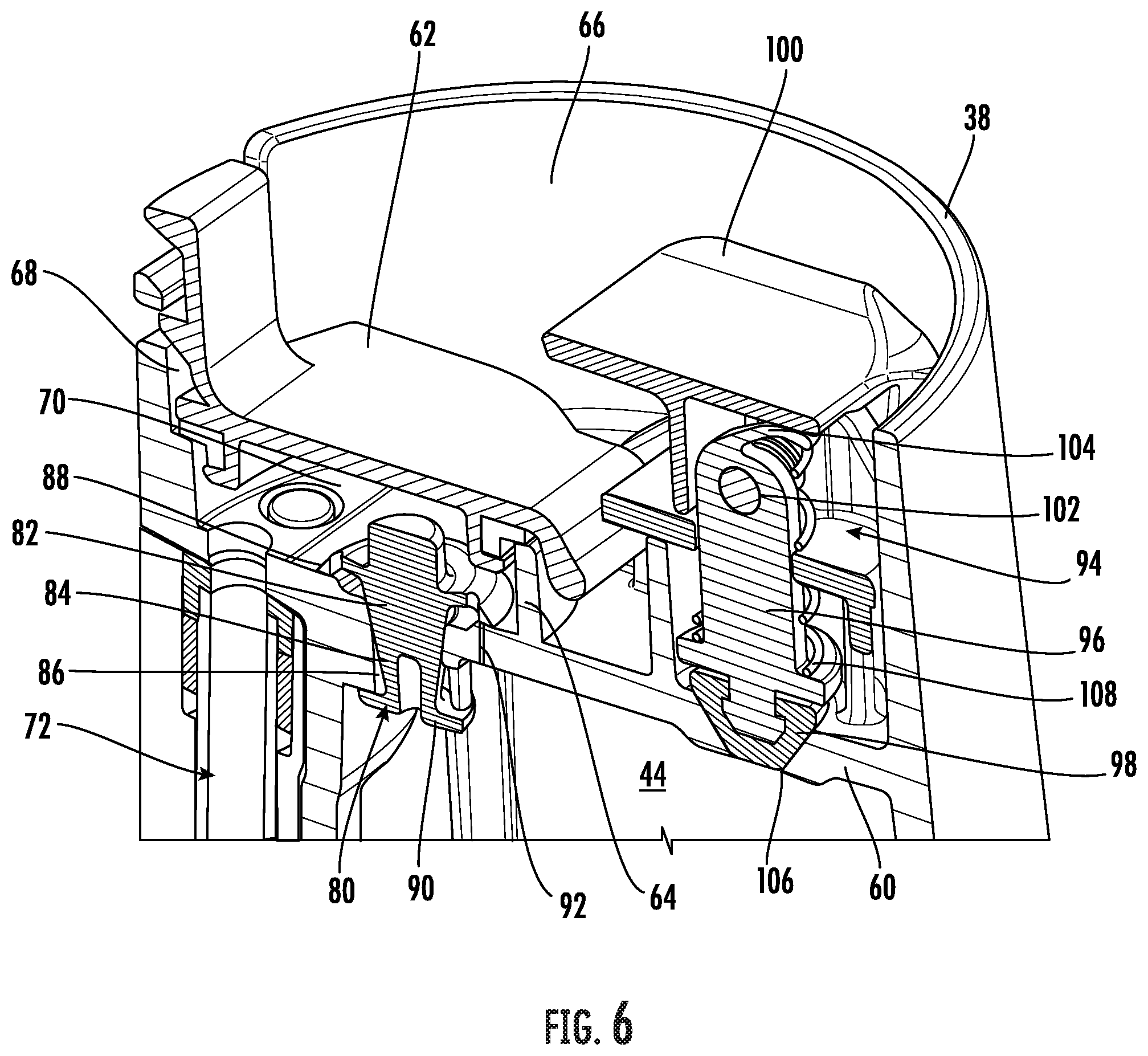 Patent US11771265 Figure 7 – Vacuum food processing system