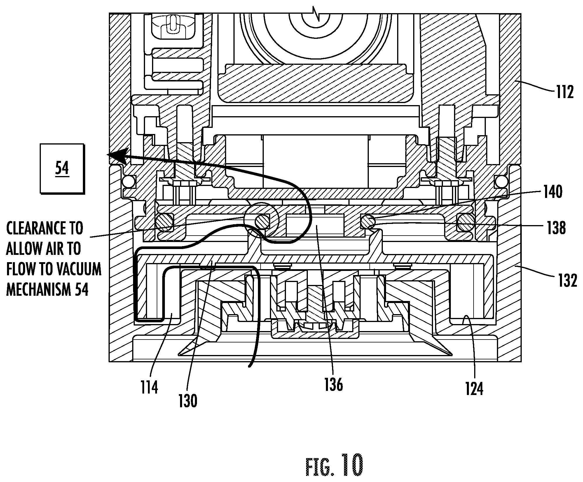 Patent US11771265 Figure 11 – Vacuum food processing system