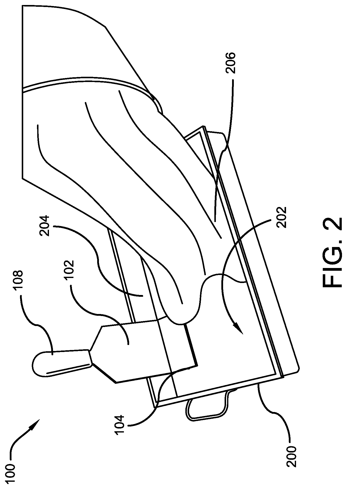 Patent US11771266 Figure 2 – Spatula device